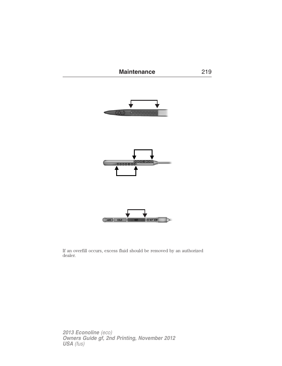 FORD 2013 E-450 v.2 User Manual | Page 220 / 437