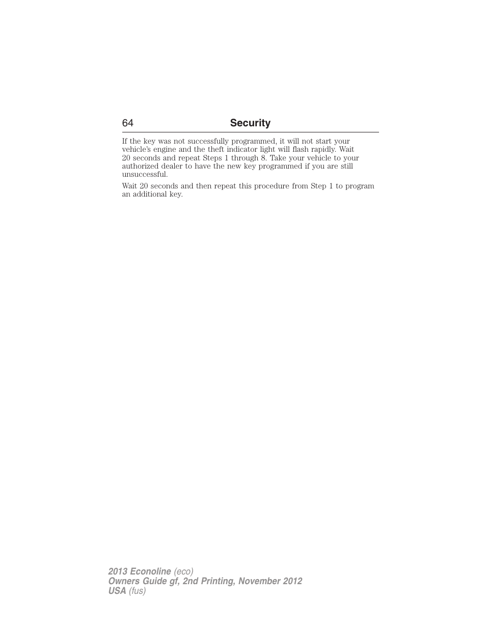 FORD 2013 E-450 v.2 User Manual | Page 65 / 437