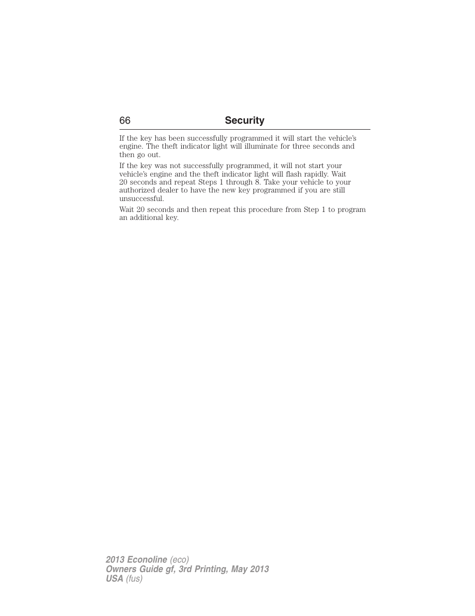 FORD 2013 E-450 v.3 User Manual | Page 67 / 444
