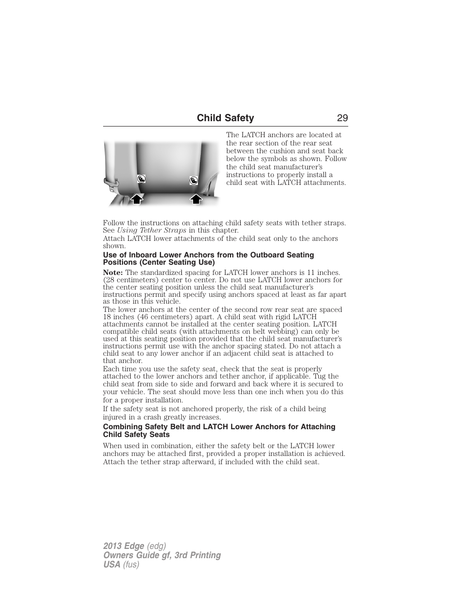 FORD 2013 Edge v.3 User Manual | Page 30 / 521
