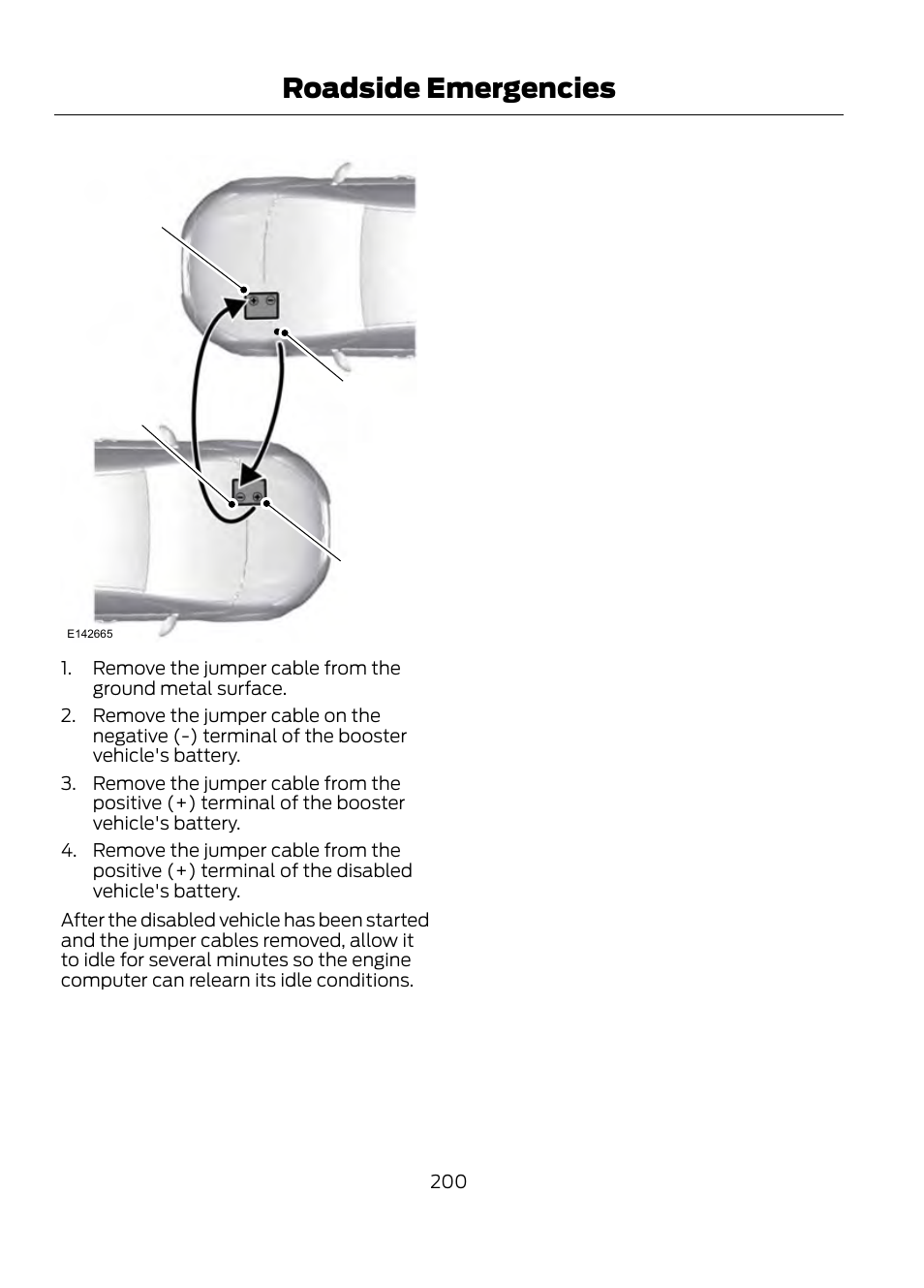 Roadside emergencies | FORD 2013 Escape v.1 User Manual | Page 200 / 423