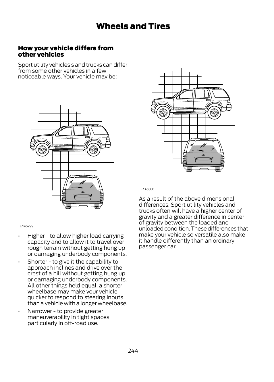 Wheels and tires | FORD 2013 Escape v.1 User Manual | Page 244 / 423