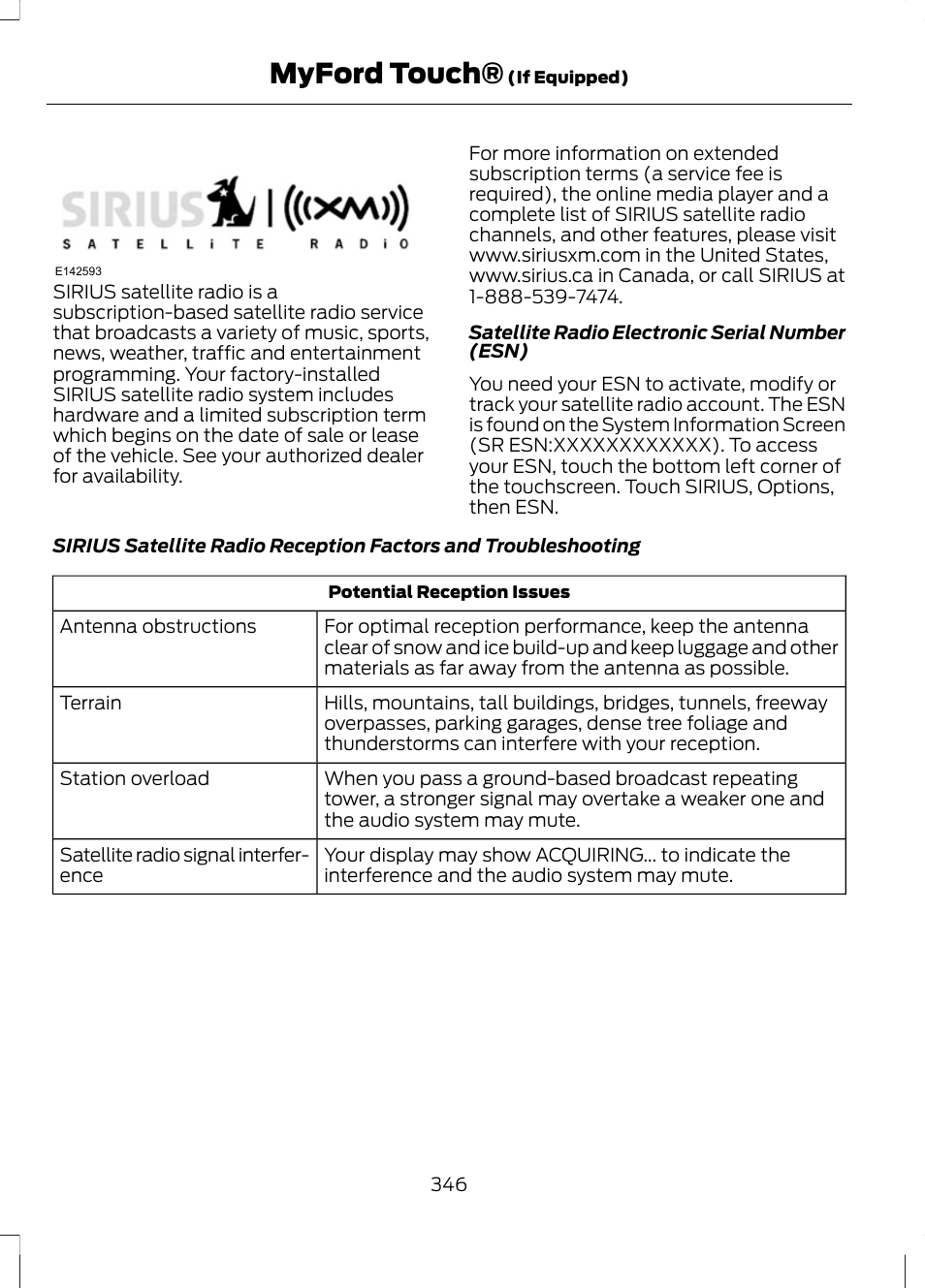 Myford touch | FORD 2013 Escape v.2 User Manual | Page 349 / 432