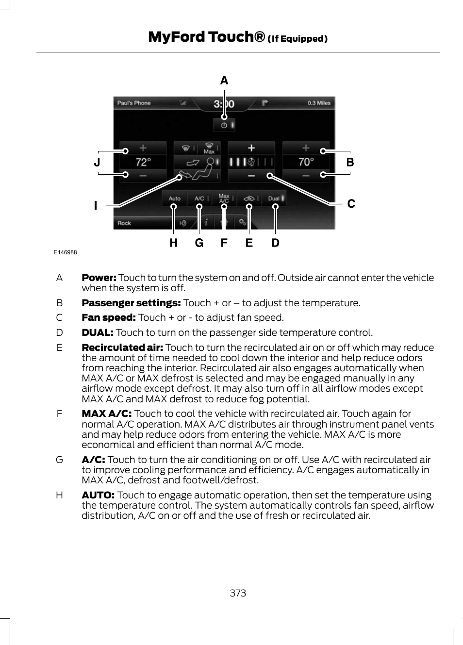 Myford touch | FORD 2013 Escape v.2 User Manual | Page 376 / 432