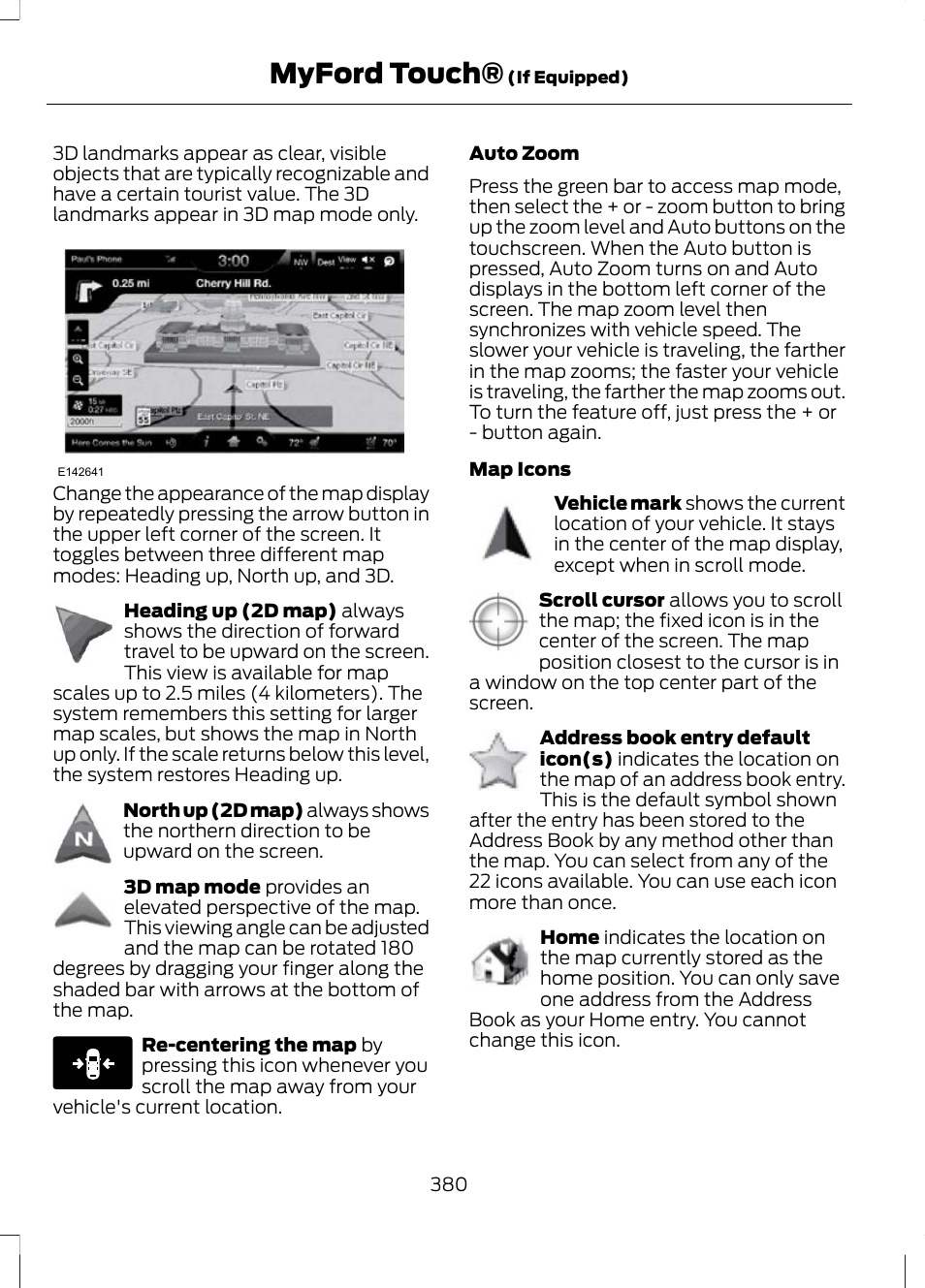 Myford touch | FORD 2013 Escape v.2 User Manual | Page 383 / 432