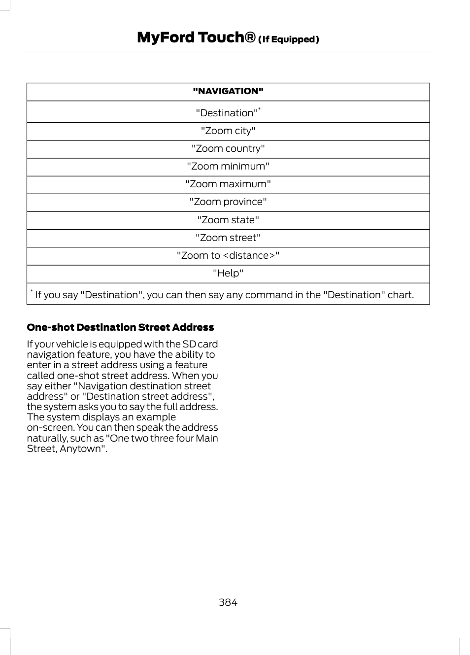 Myford touch | FORD 2013 Escape v.2 User Manual | Page 387 / 432