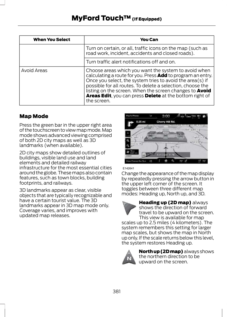Myford touch | FORD 2013 Escape v.3 User Manual | Page 384 / 434