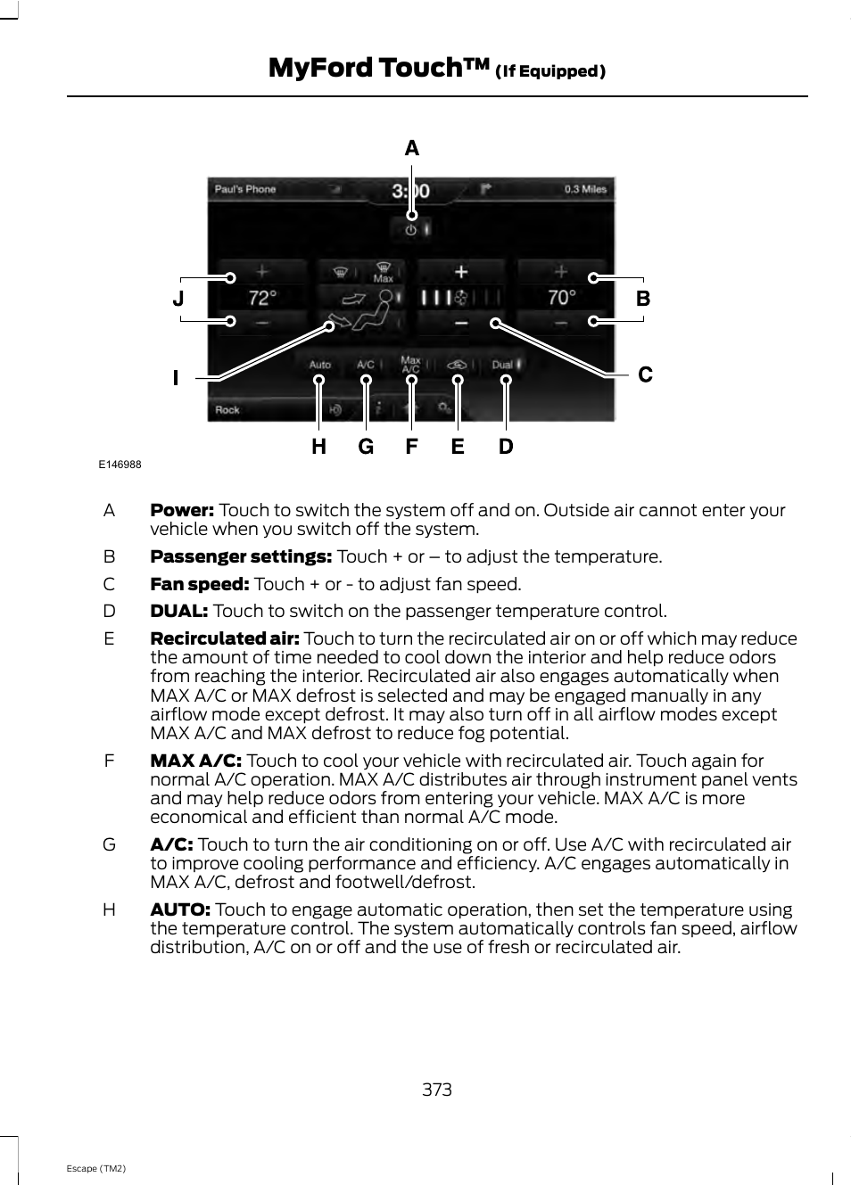 Myford touch | FORD 2013 Escape v.4 User Manual | Page 377 / 433