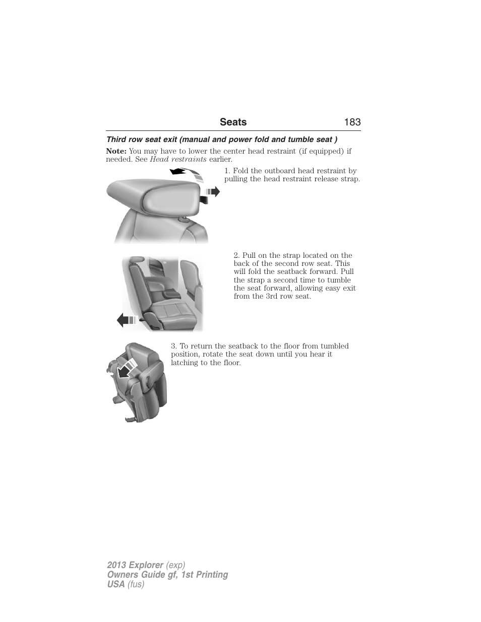 FORD 2013 Explorer v.1 User Manual | Page 183 / 576