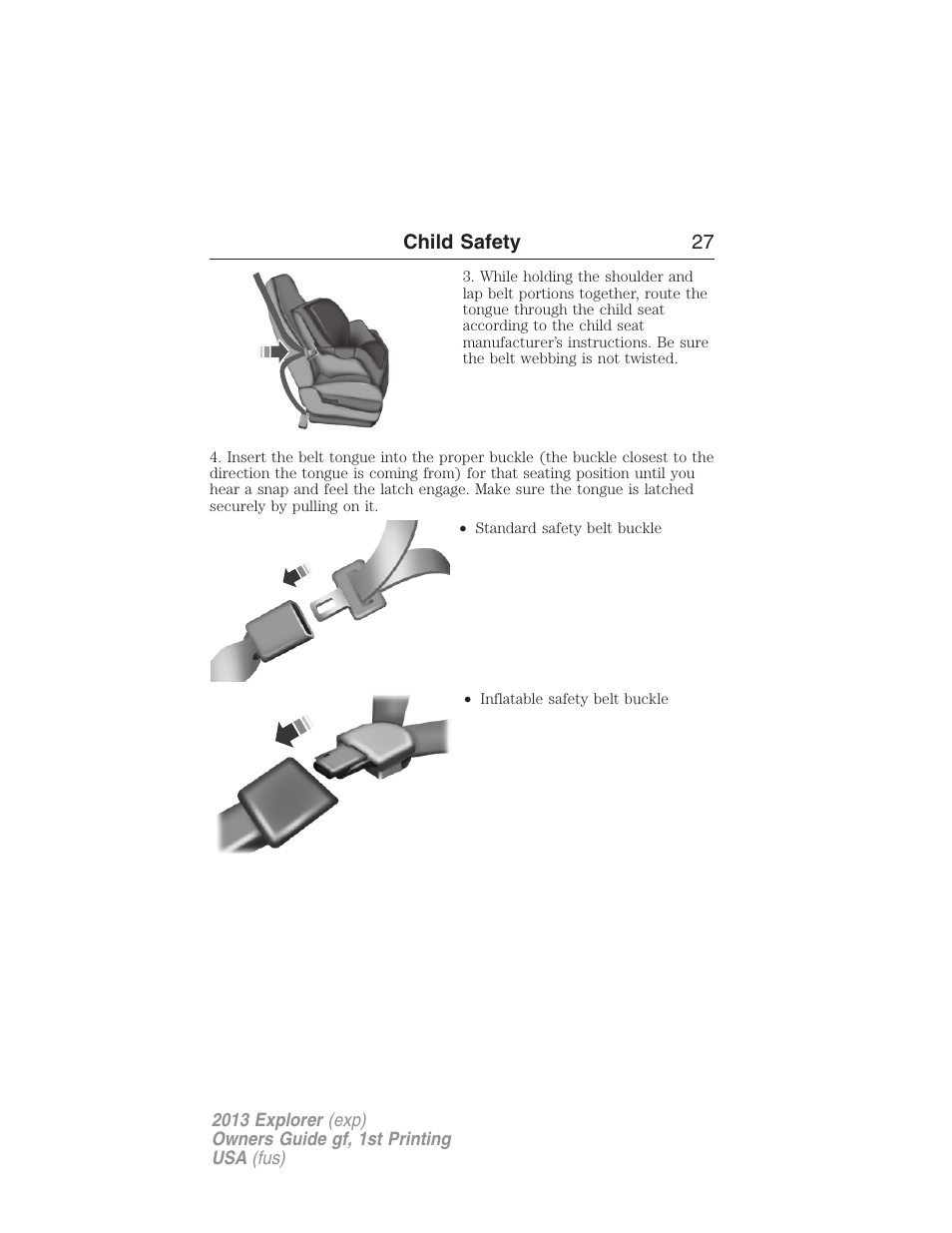 FORD 2013 Explorer v.1 User Manual | Page 27 / 576