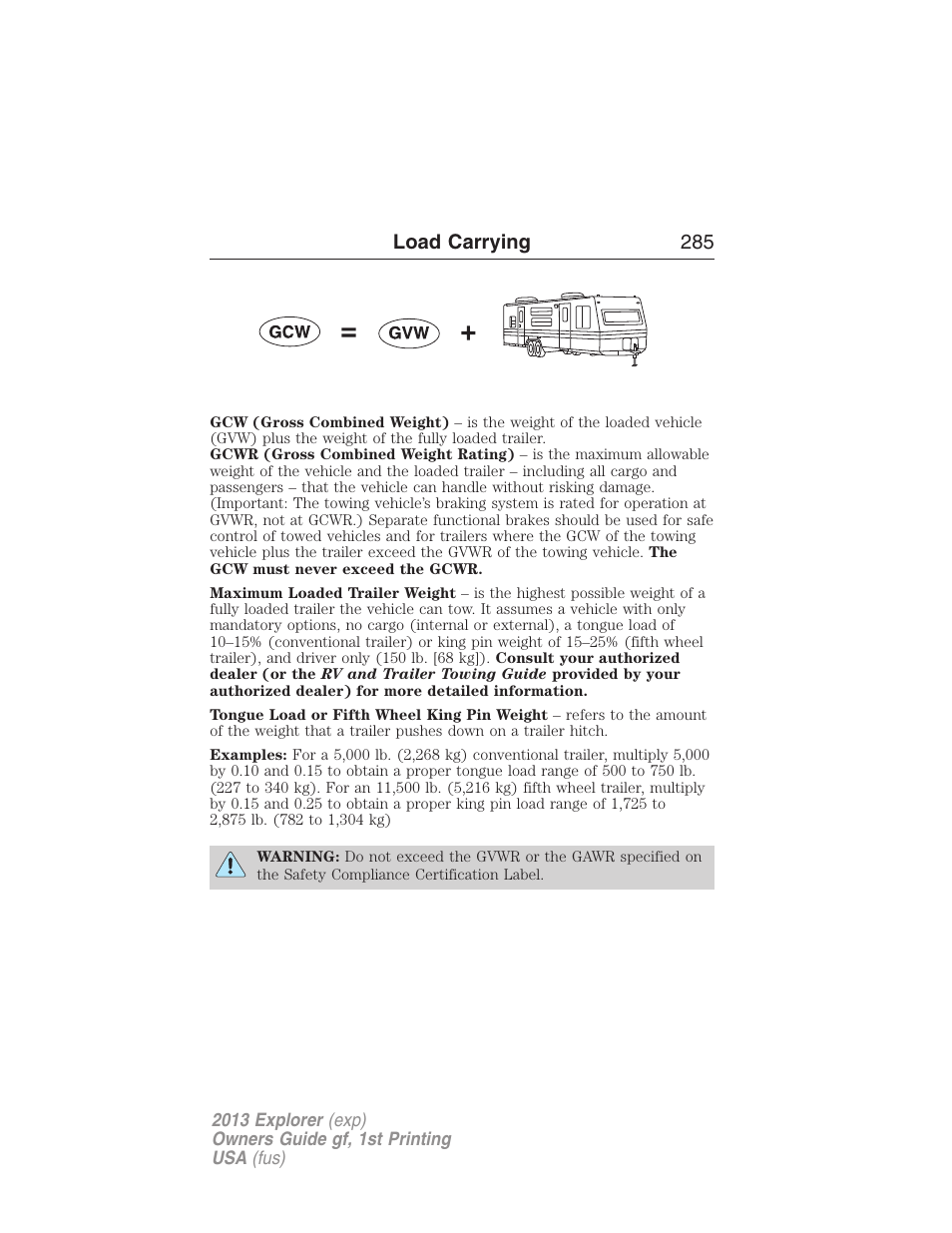 FORD 2013 Explorer v.1 User Manual | Page 285 / 576