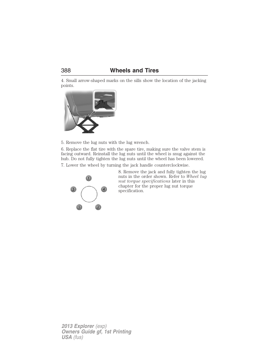 FORD 2013 Explorer v.1 User Manual | Page 388 / 576