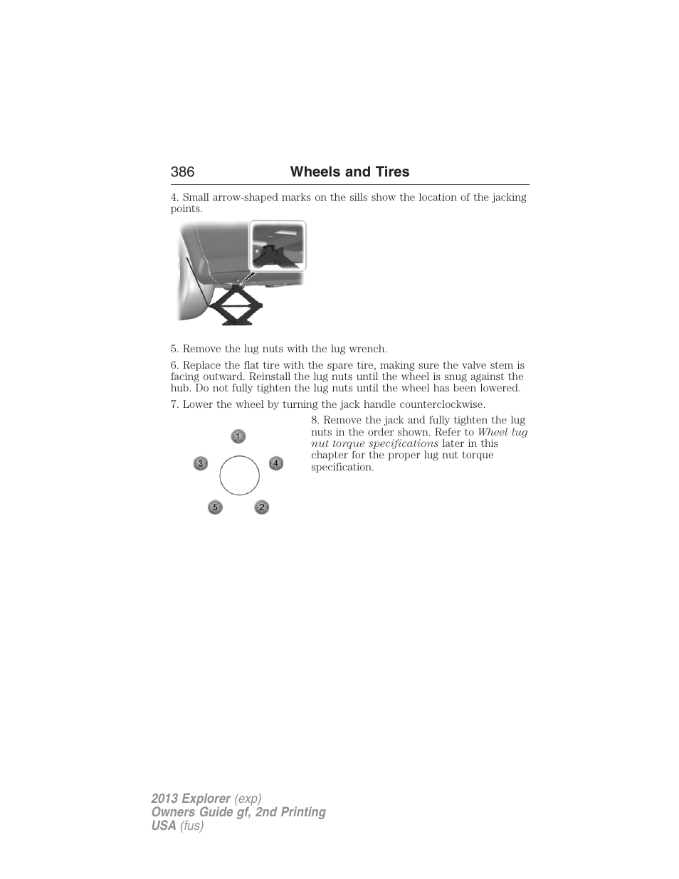 FORD 2013 Explorer v.2 User Manual | Page 386 / 565