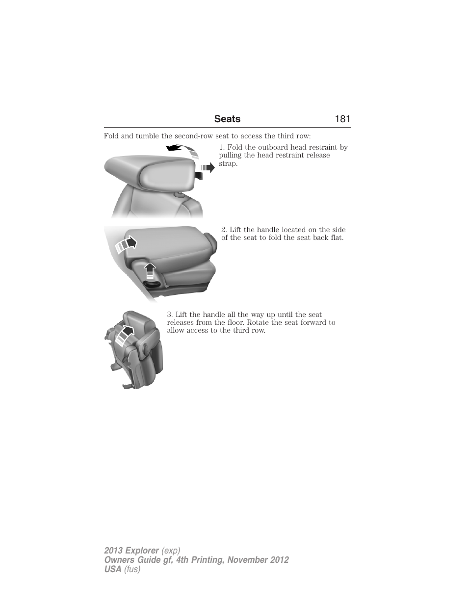 FORD 2013 Explorer v.4 User Manual | Page 182 / 586