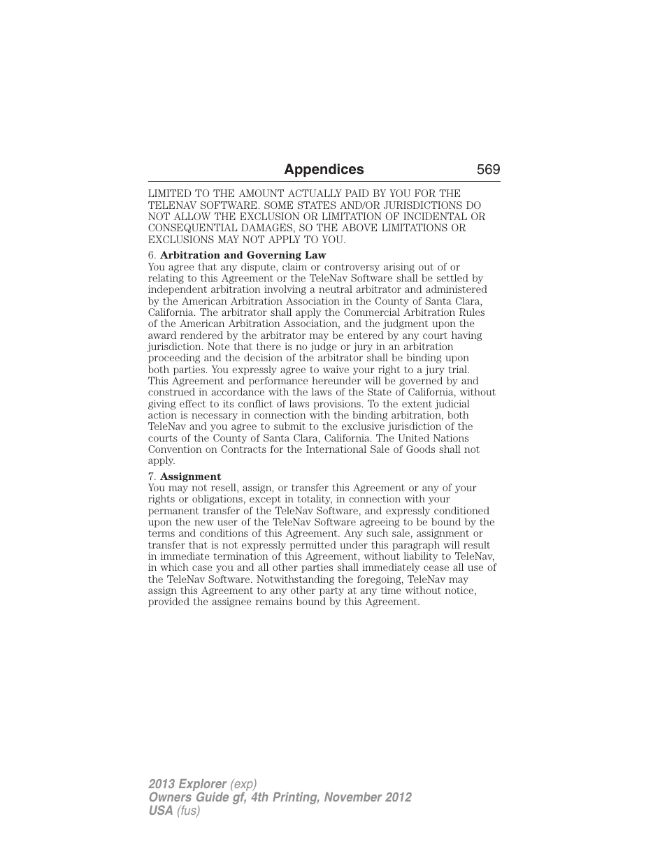 FORD 2013 Explorer v.4 User Manual | Page 570 / 586