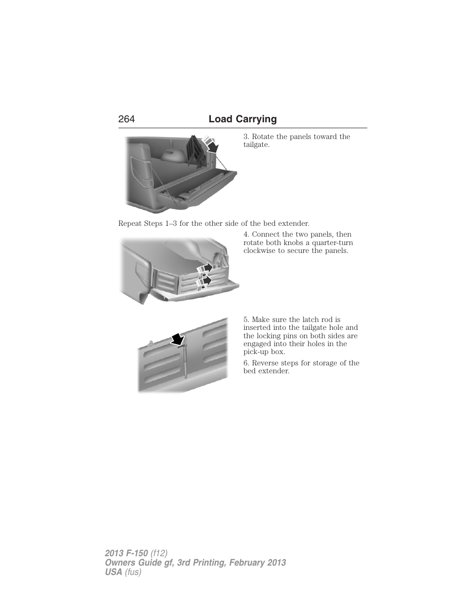 FORD 2013 F-150 v.3 User Manual | Page 265 / 592