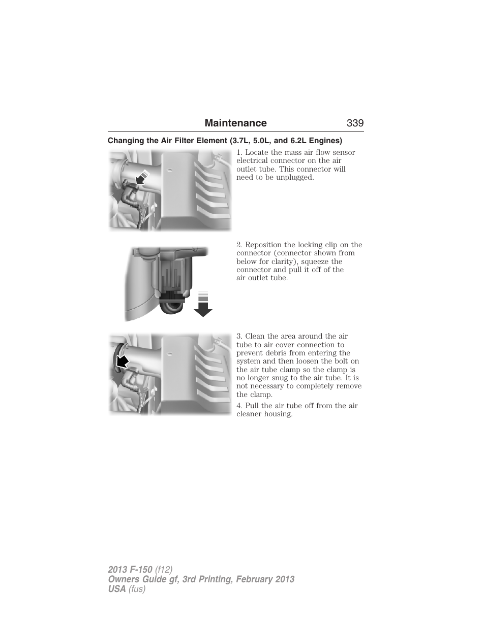 FORD 2013 F-150 v.3 User Manual | Page 340 / 592