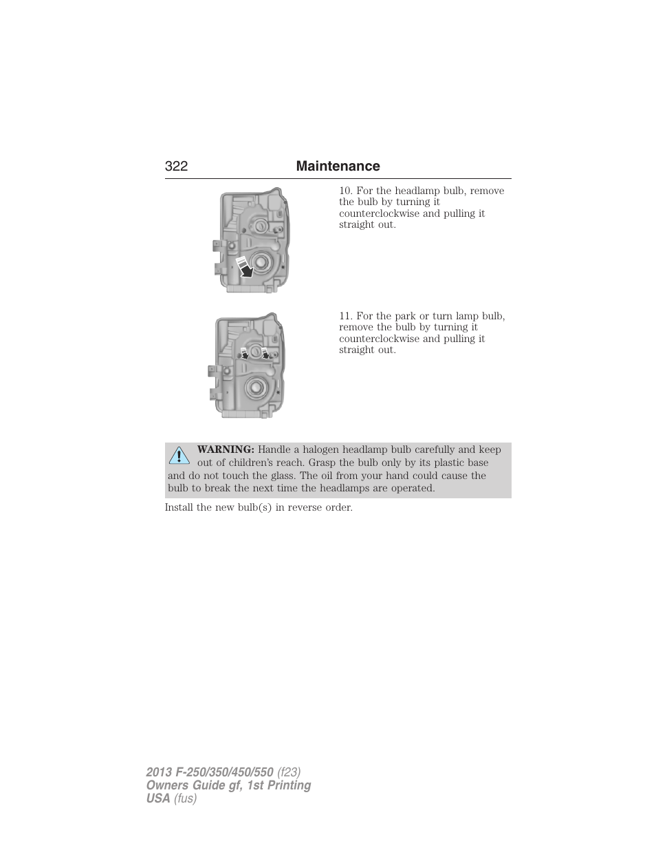 FORD 2013 F-550 v.1 User Manual | Page 323 / 563