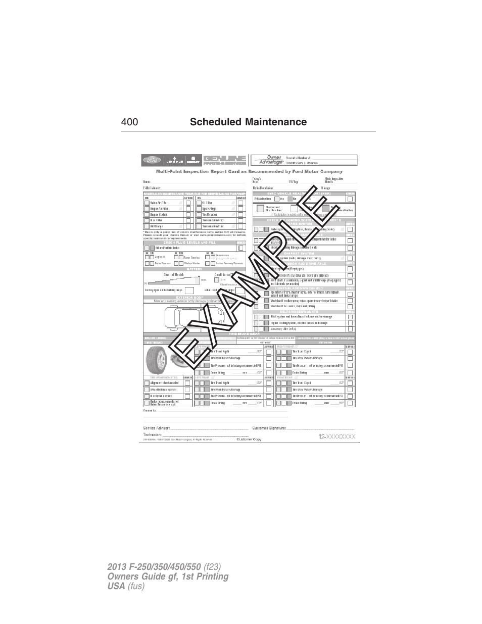 FORD 2013 F-550 v.1 User Manual | Page 401 / 563