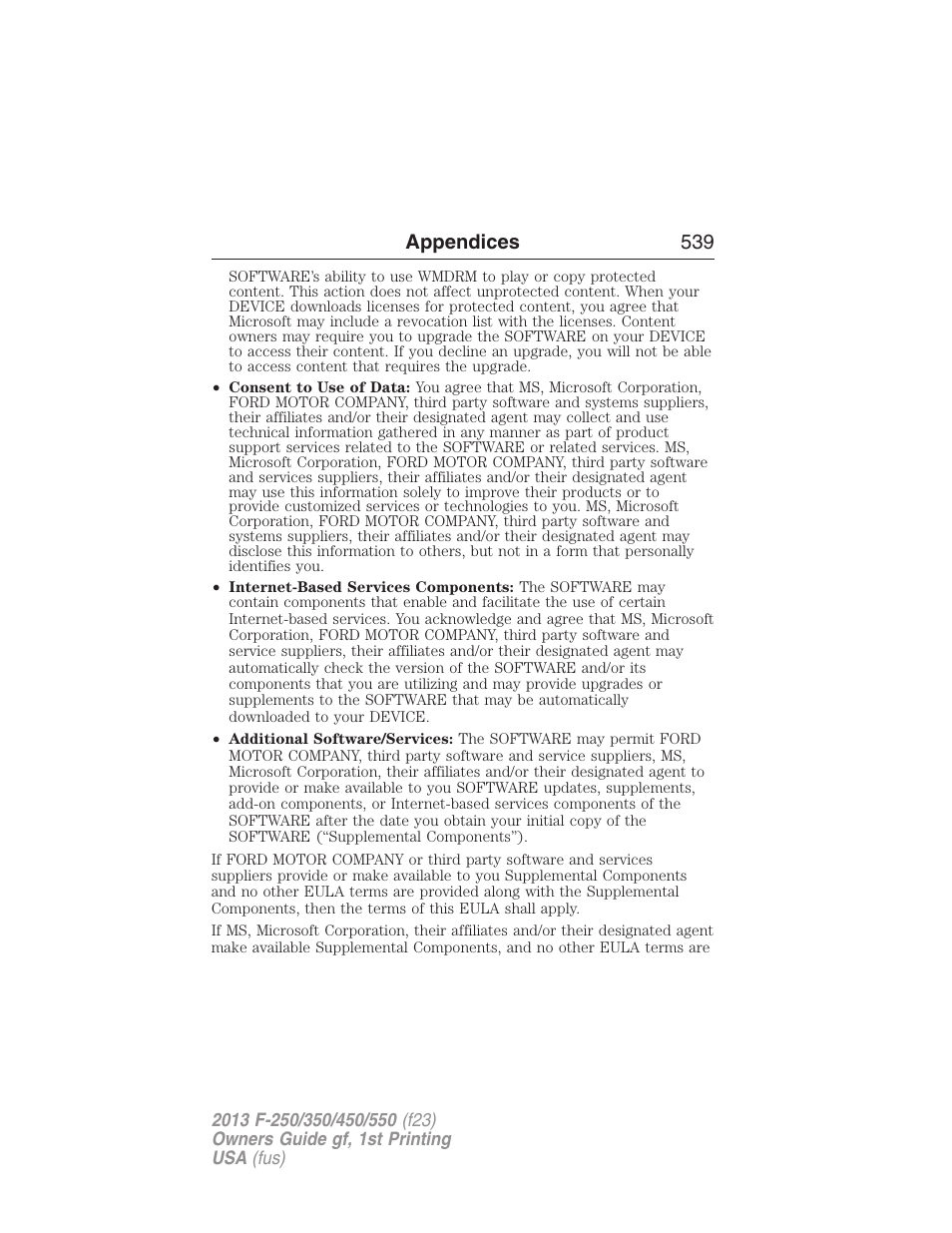 Appendices 539 | FORD 2013 F-550 v.1 User Manual | Page 540 / 563