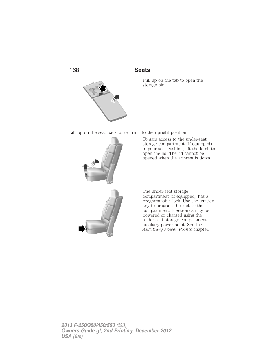 FORD 2013 F-550 v.2 User Manual | Page 169 / 579