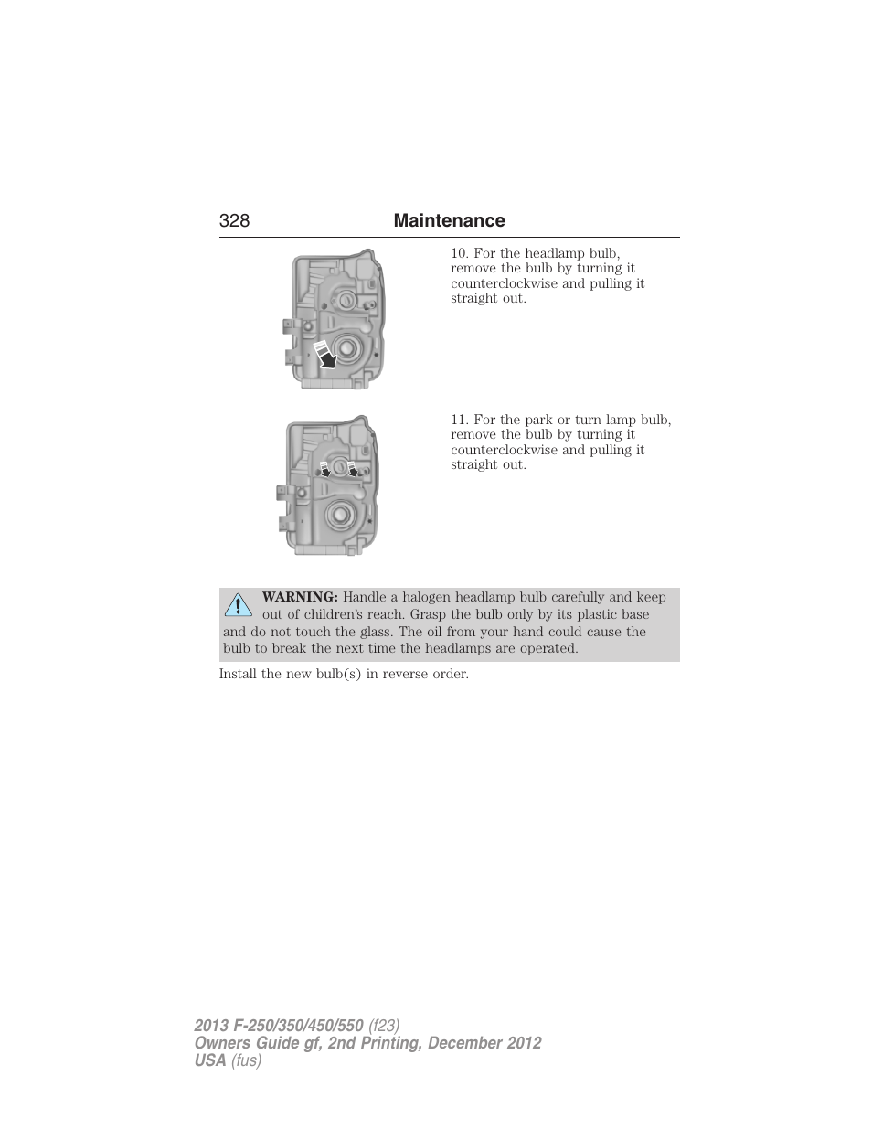 FORD 2013 F-550 v.2 User Manual | Page 329 / 579