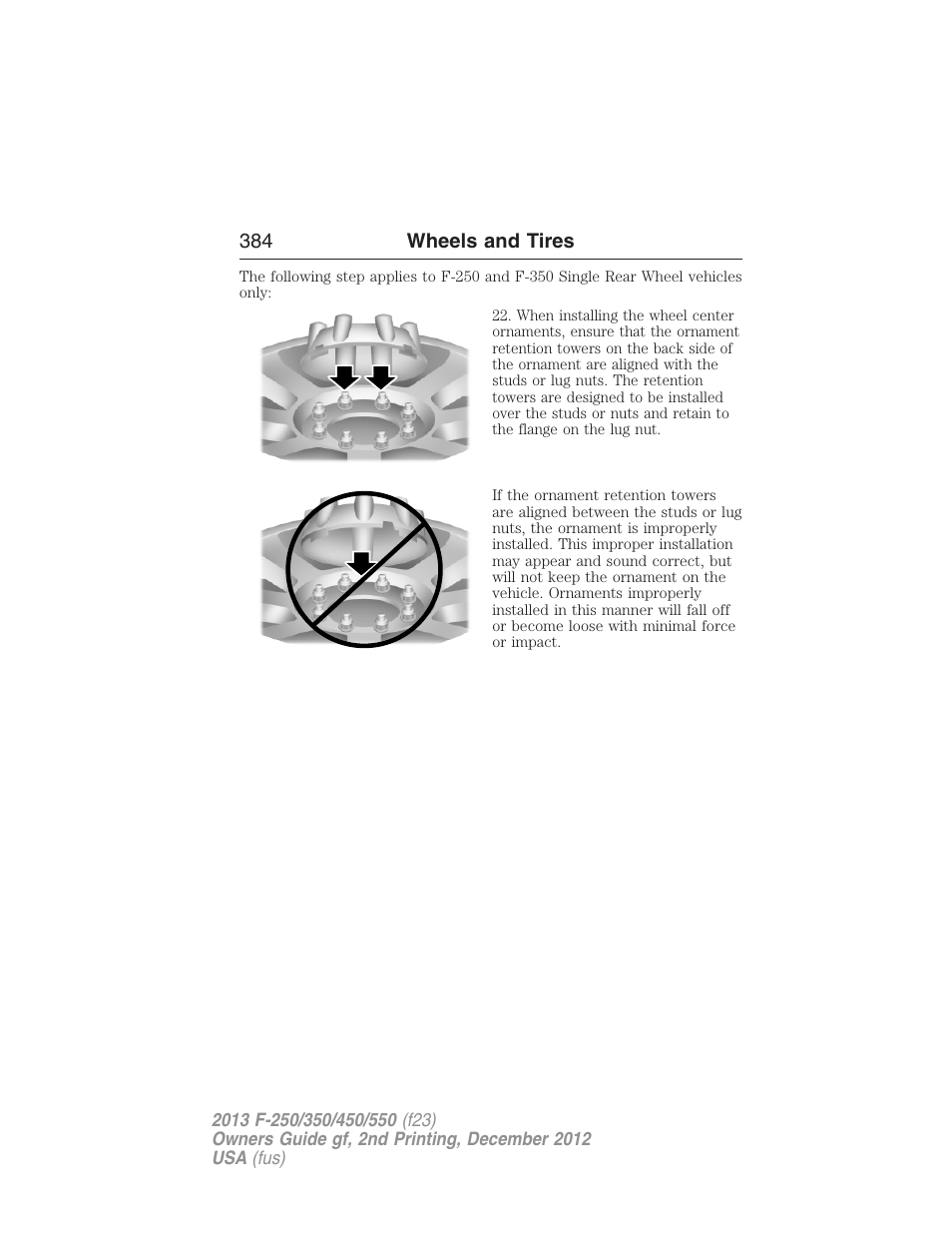 FORD 2013 F-550 v.2 User Manual | Page 385 / 579