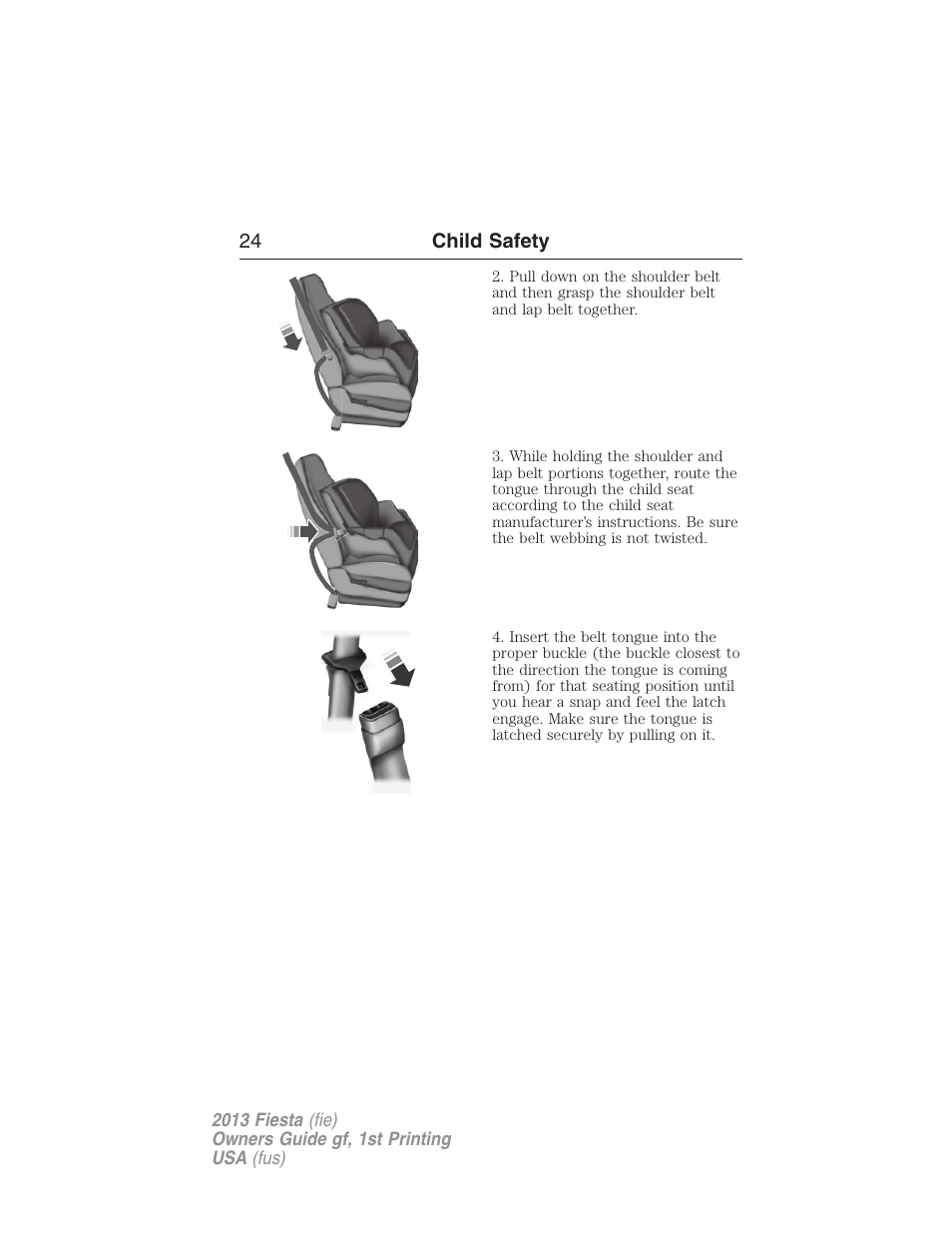 FORD 2013 Fiesta v.1 User Manual | Page 24 / 341