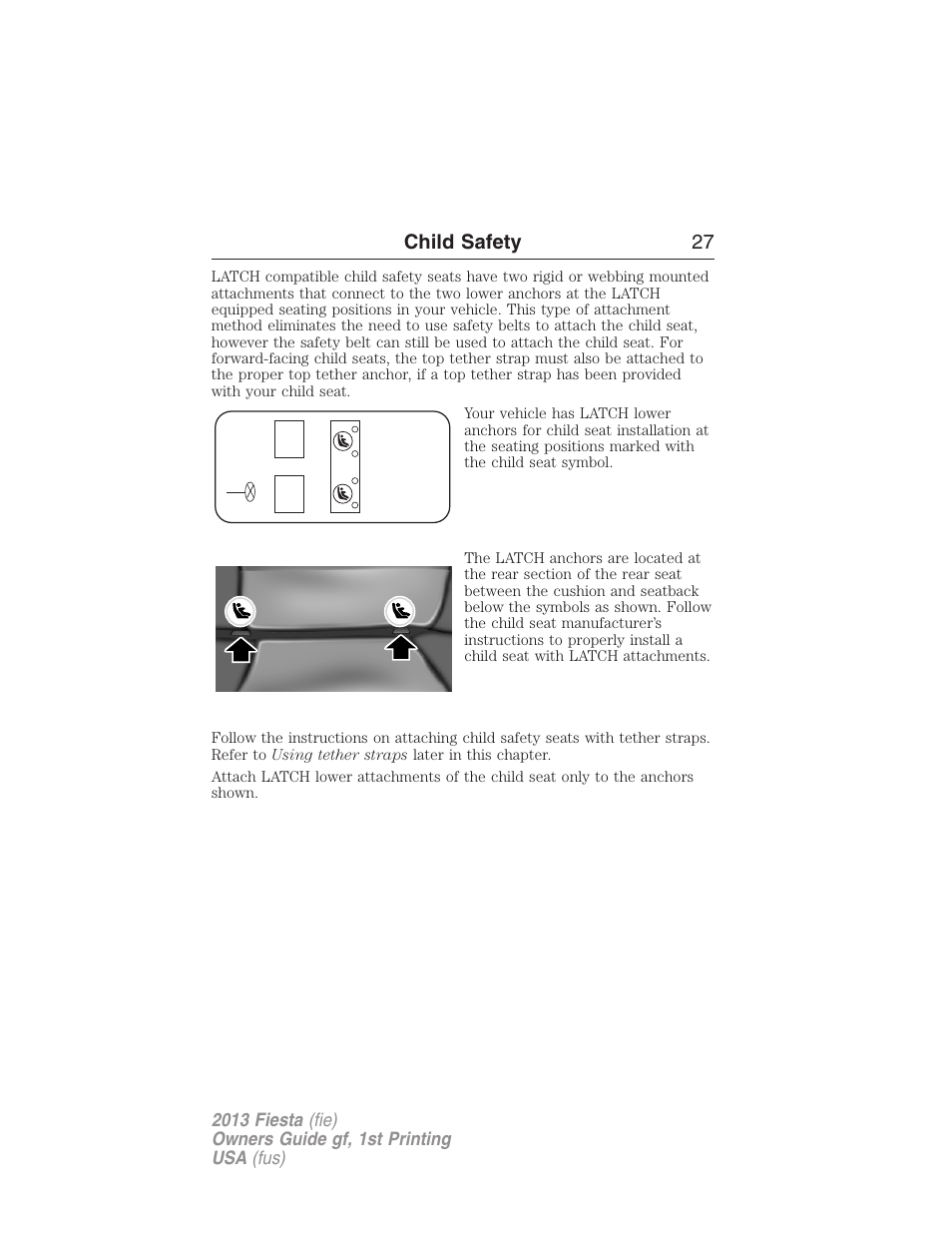 FORD 2013 Fiesta v.1 User Manual | Page 27 / 341