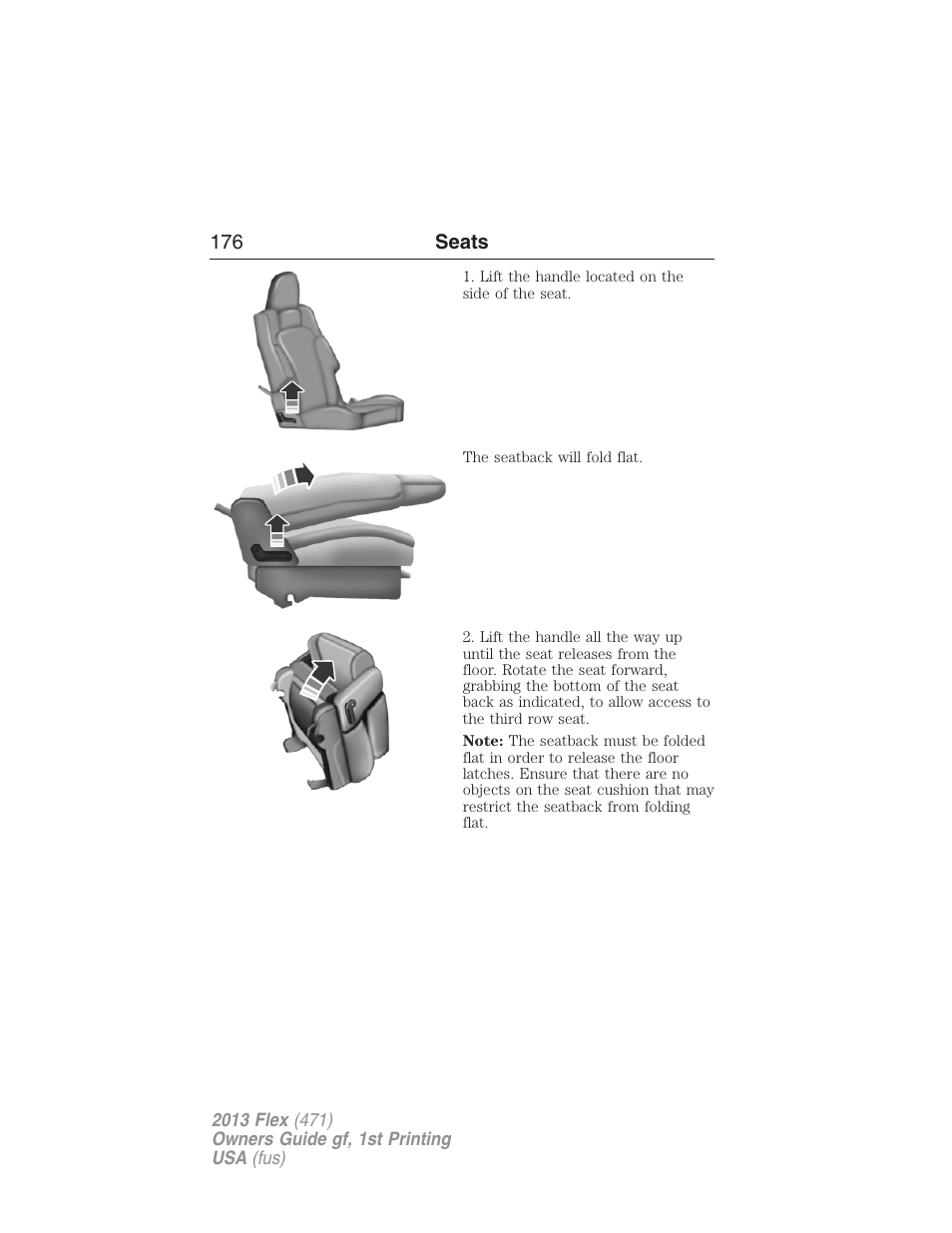 FORD 2013 Flex v.1 User Manual | Page 176 / 558