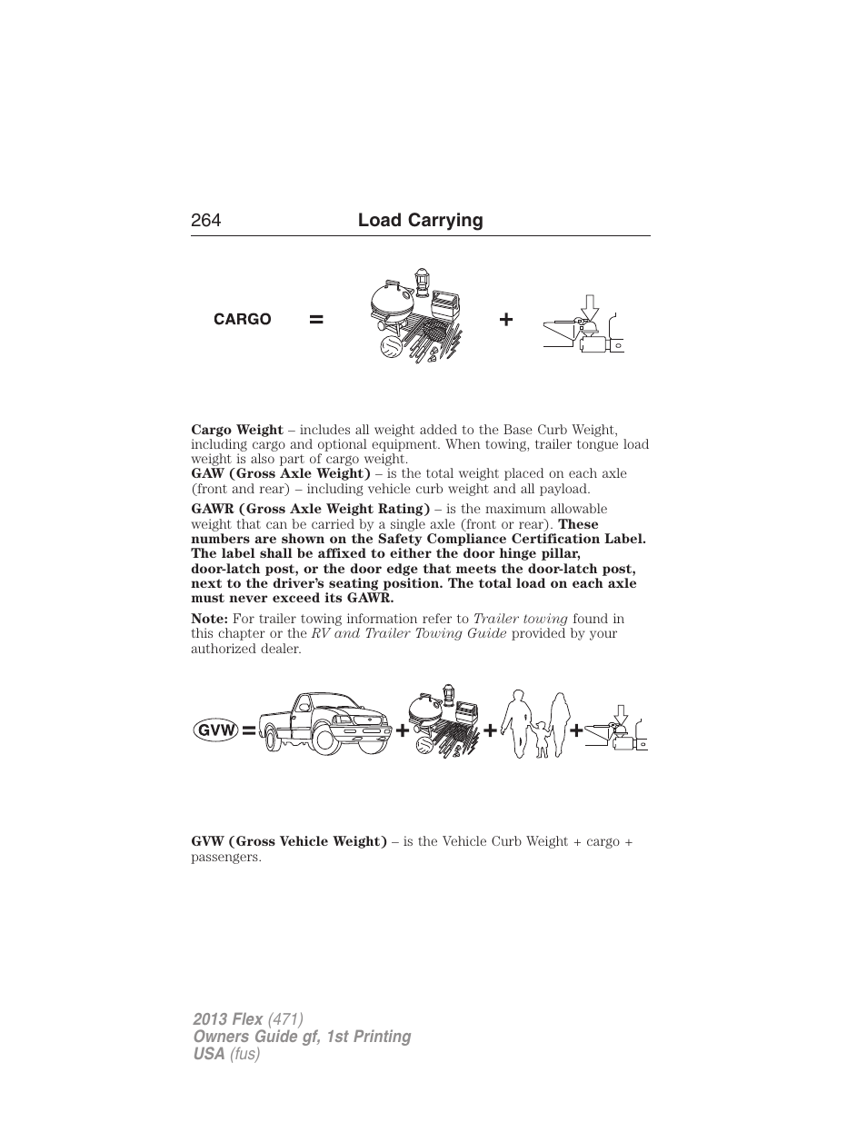 FORD 2013 Flex v.1 User Manual | Page 264 / 558