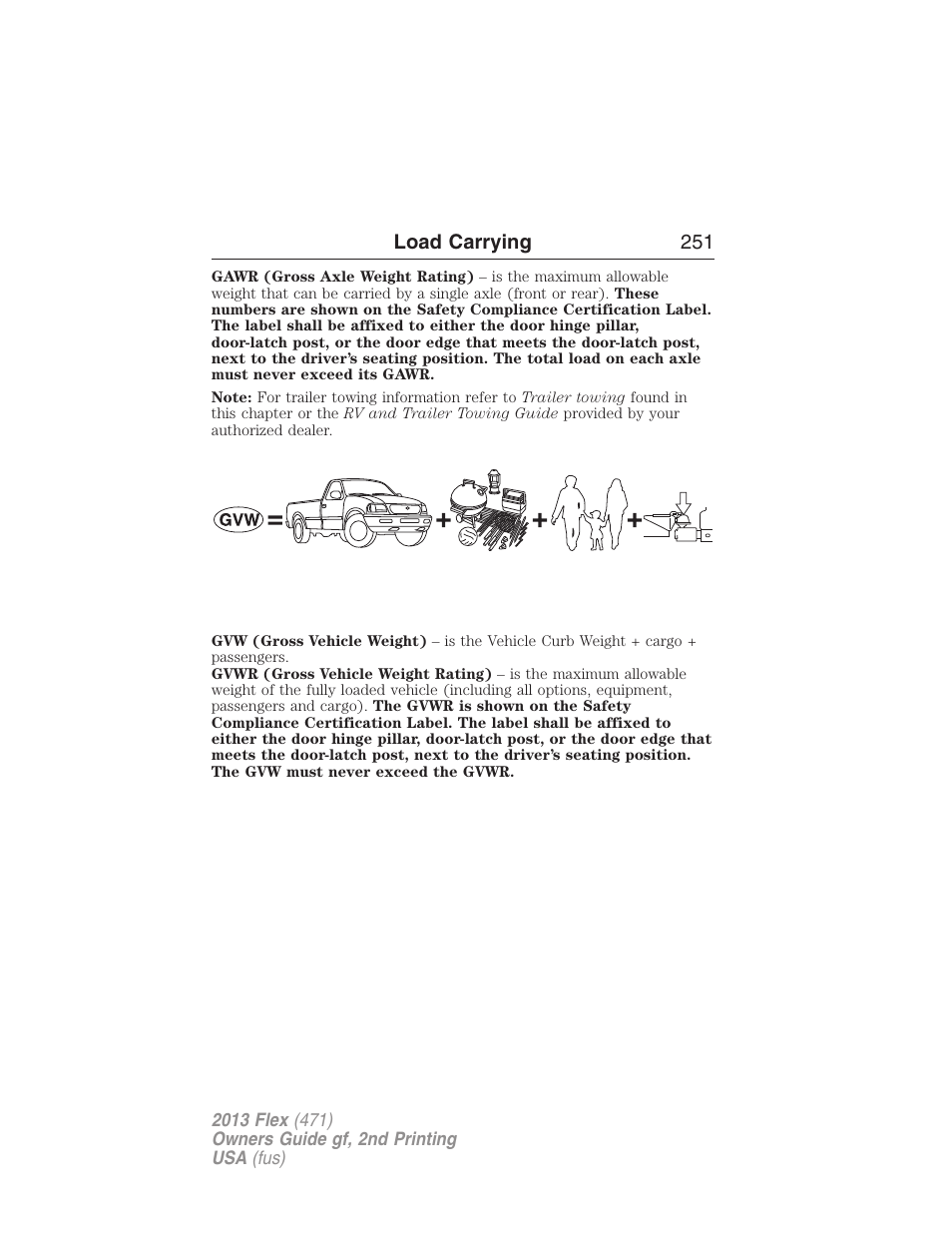 FORD 2013 Flex v.2 User Manual | Page 251 / 535