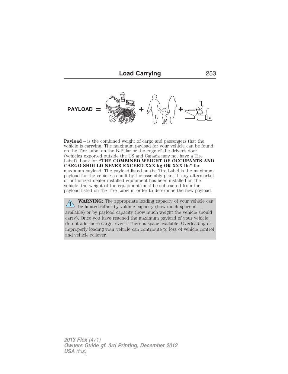 FORD 2013 Flex v.3 User Manual | Page 254 / 547