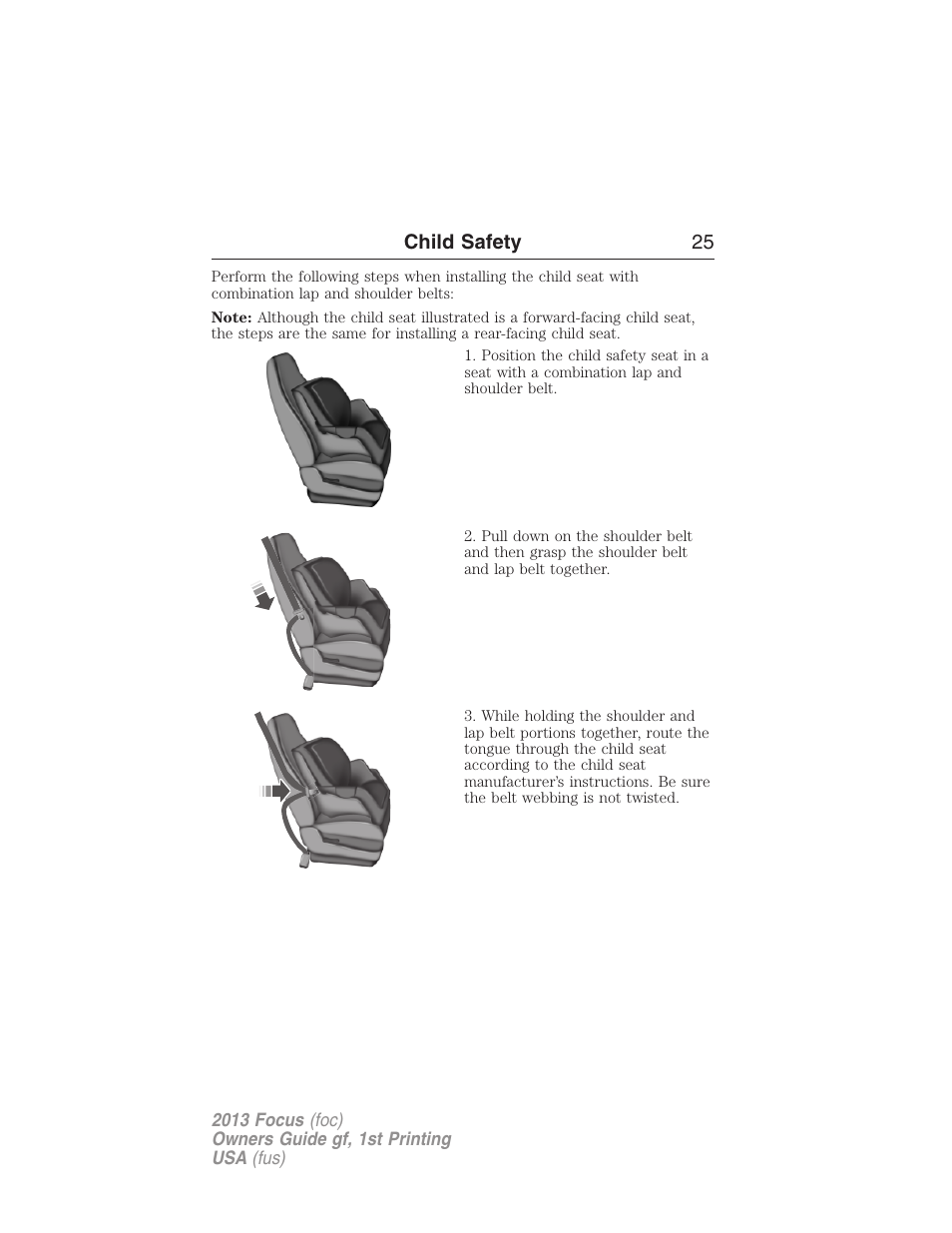 FORD 2013 Focus v.1 User Manual | Page 25 / 475