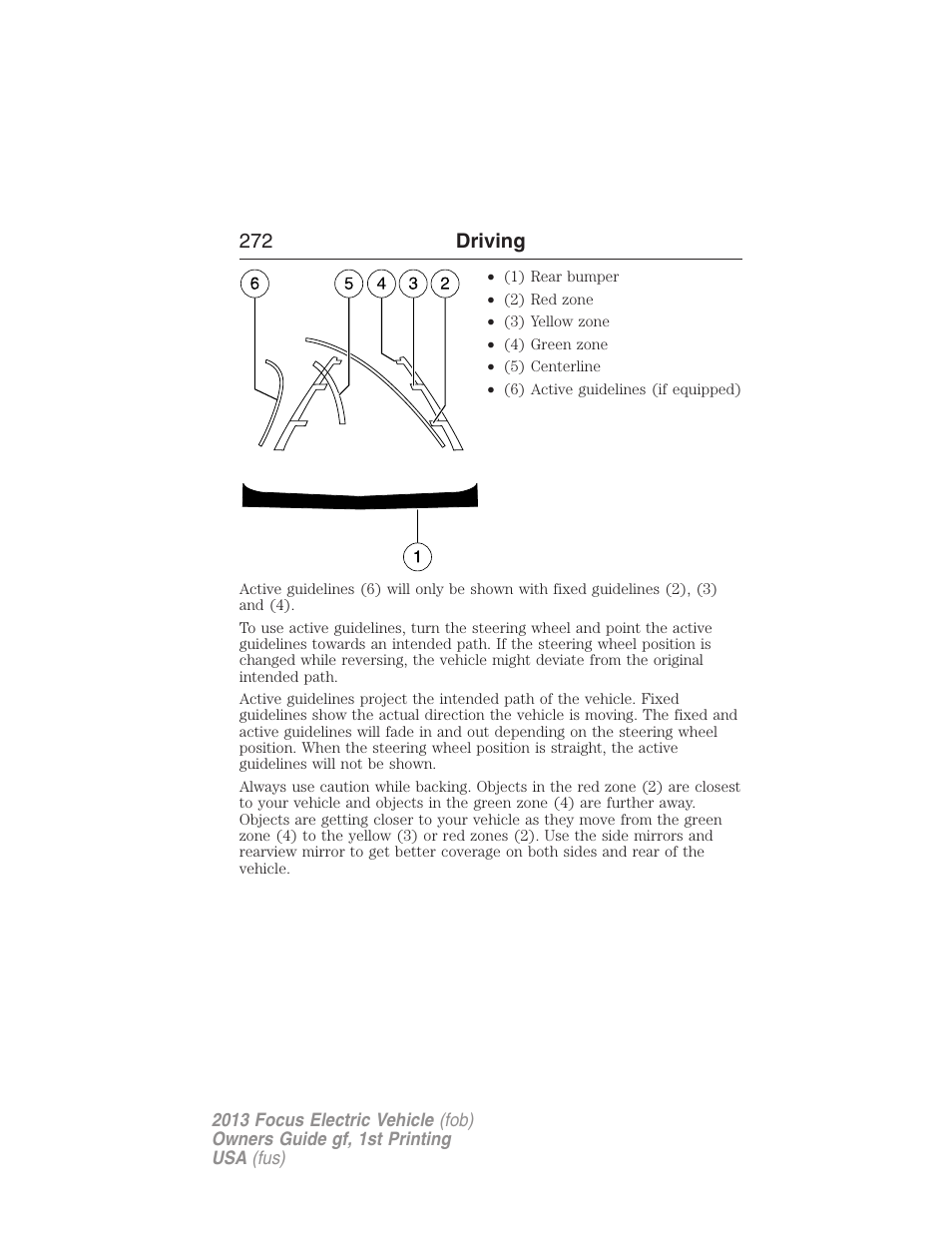 FORD 2013 Focus Electric User Manual | Page 272 / 386