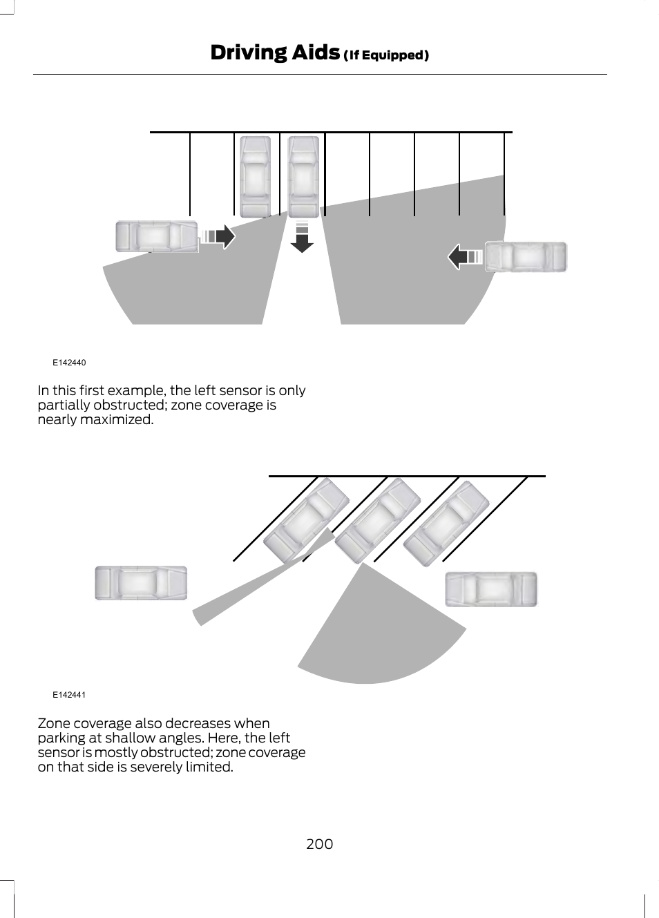 Driving aids | FORD 2013 Fusion v.2 User Manual | Page 202 / 453
