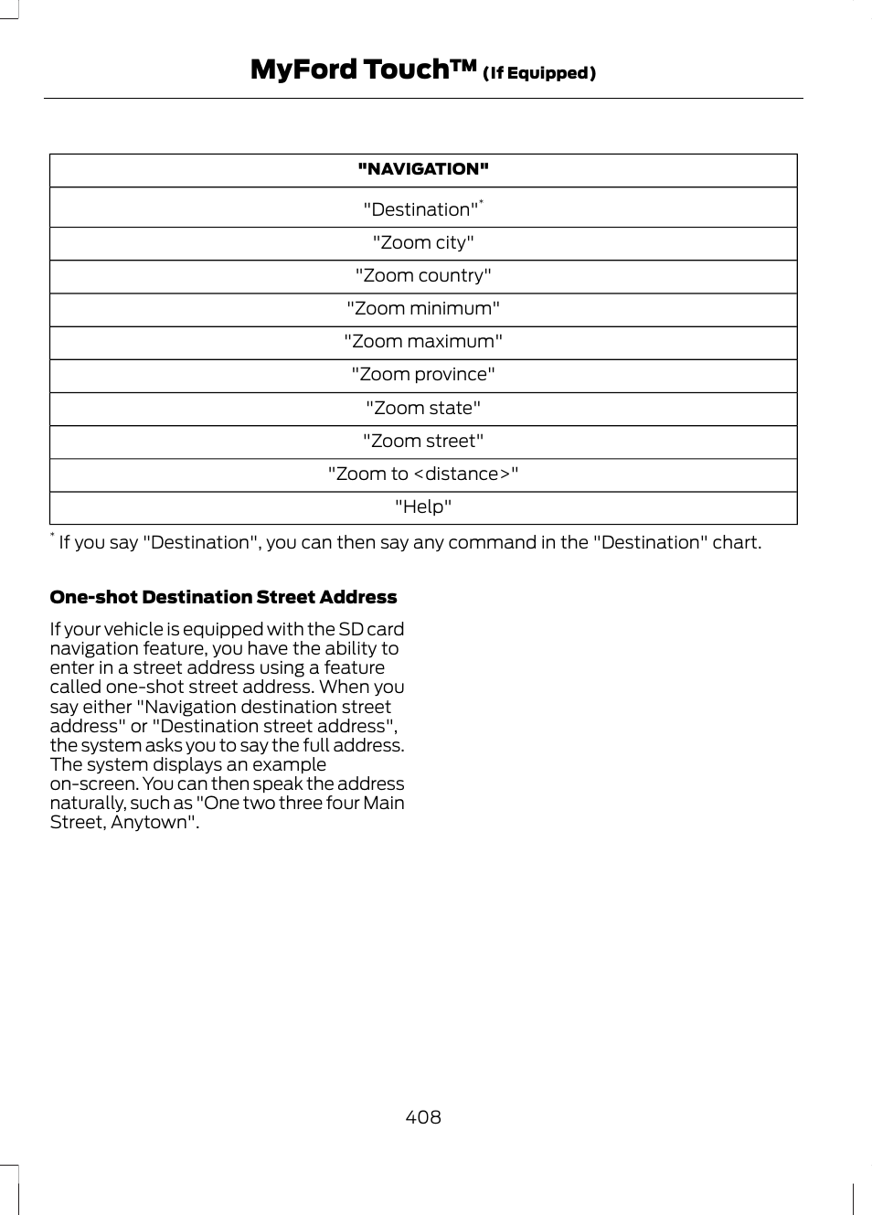 Myford touch | FORD 2013 Fusion v.2 User Manual | Page 410 / 453