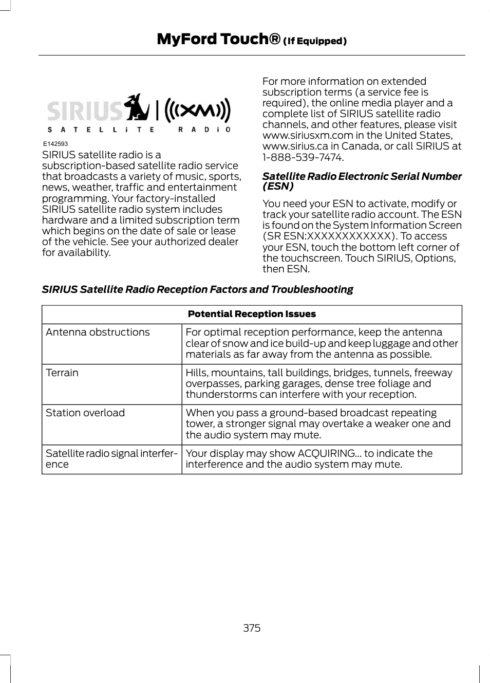 Myford touch | FORD 2013 Fusion Hybrid v.1 User Manual | Page 377 / 461