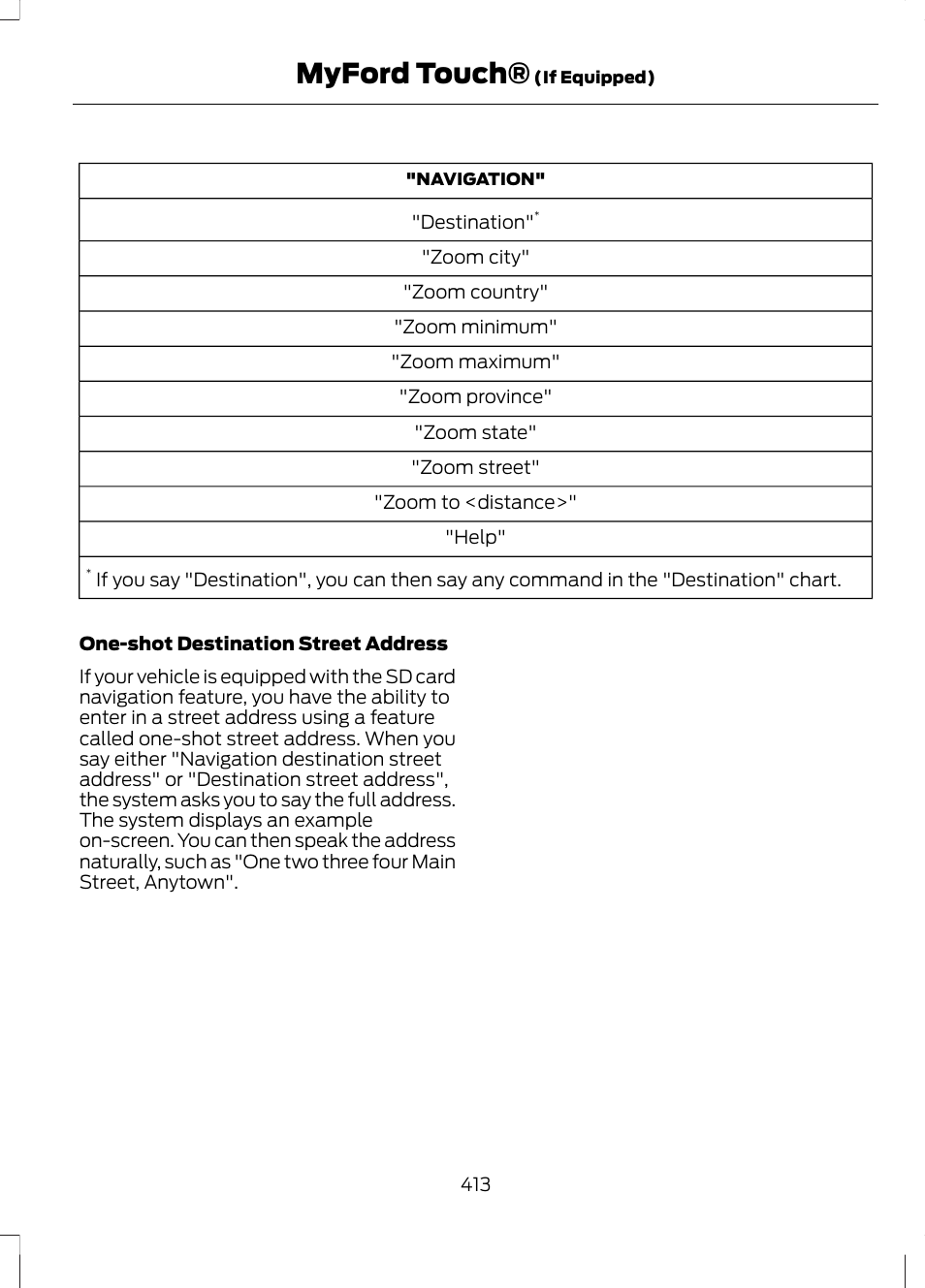 Myford touch | FORD 2013 Fusion Hybrid v.1 User Manual | Page 415 / 461