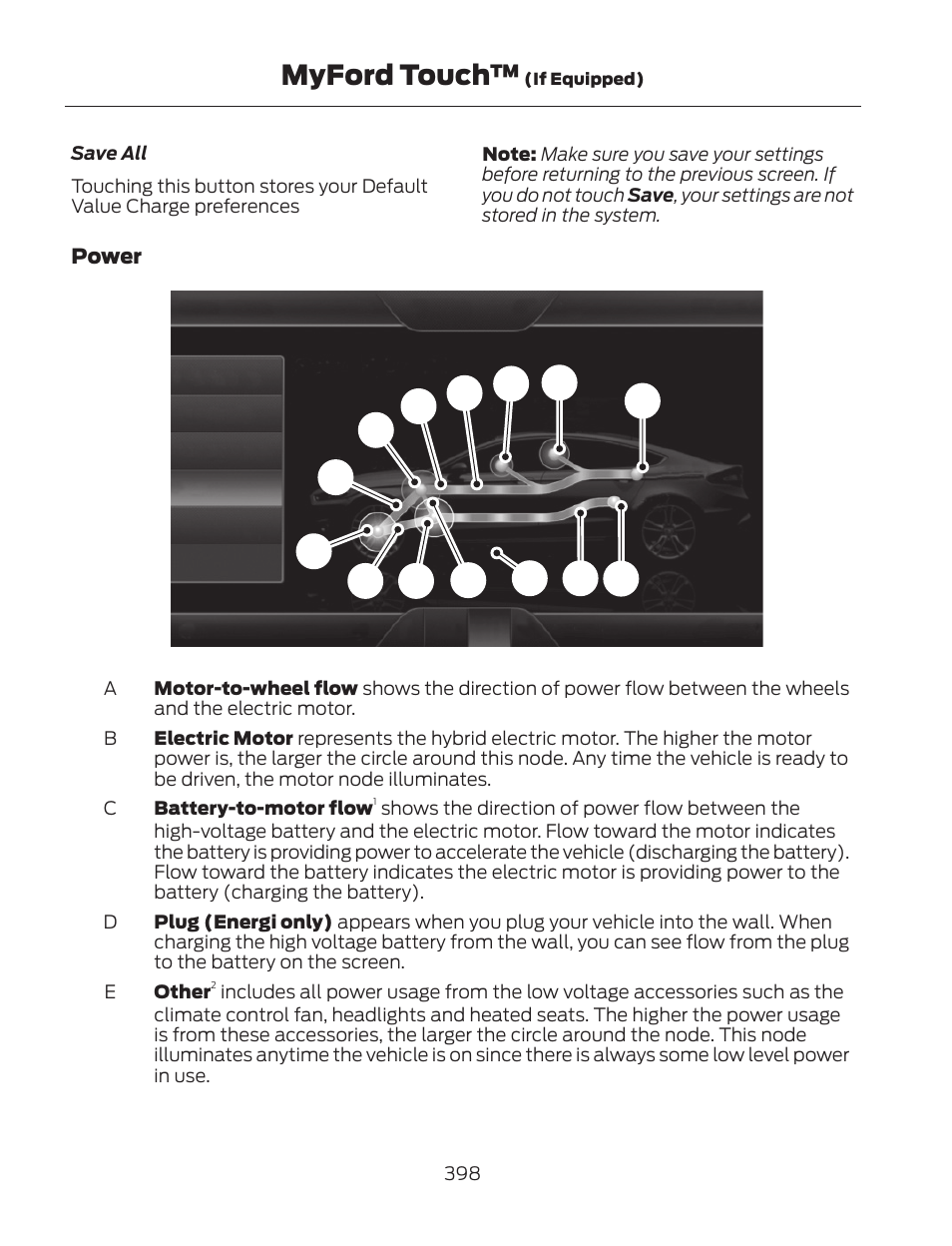 Myford touch | FORD 2013 Fusion Hybrid v.2 User Manual | Page 401 / 470