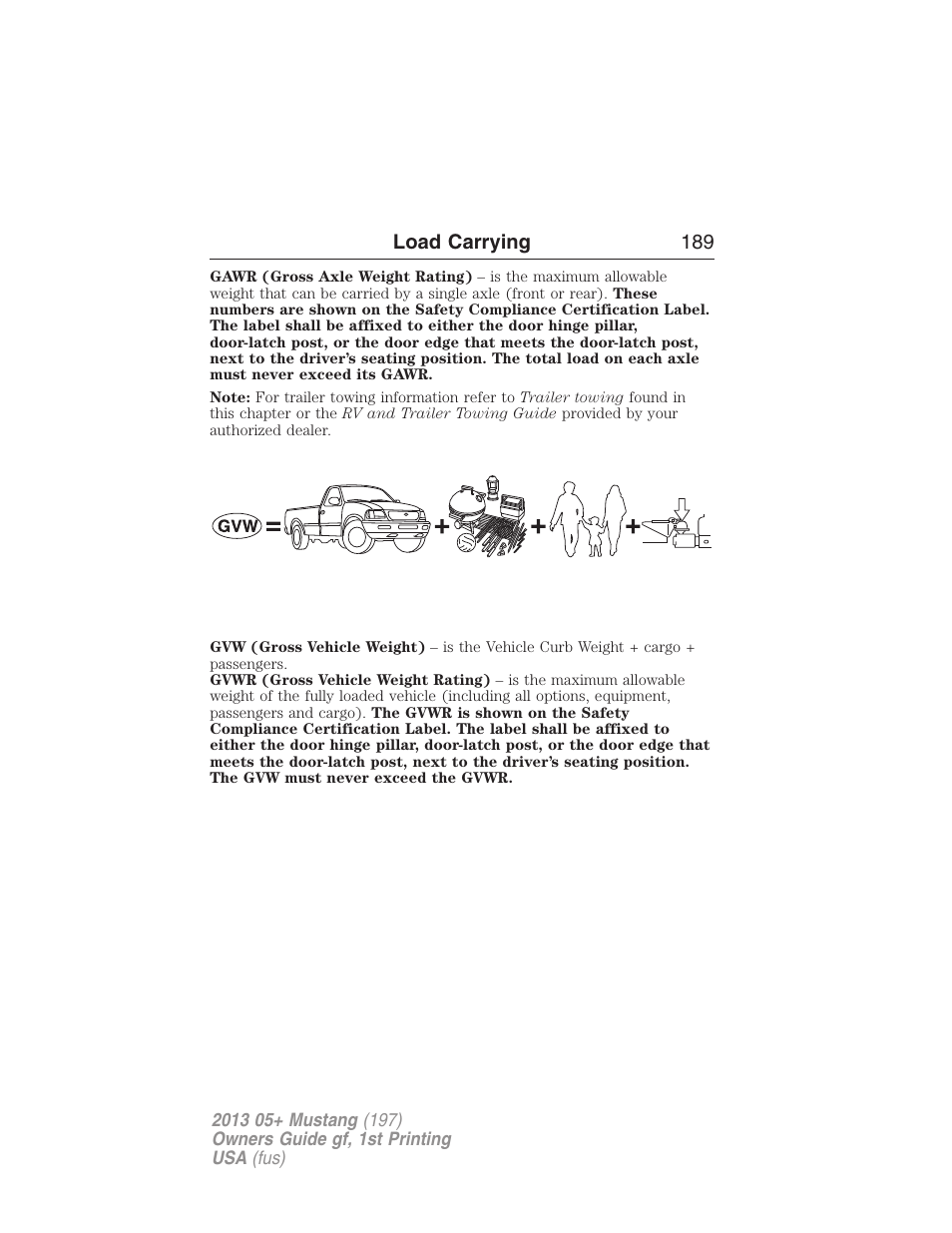 FORD 2013 Mustang v.1 User Manual | Page 189 / 437