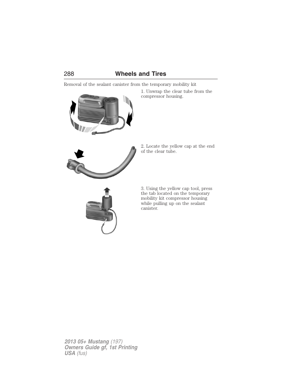 FORD 2013 Mustang v.1 User Manual | Page 288 / 437