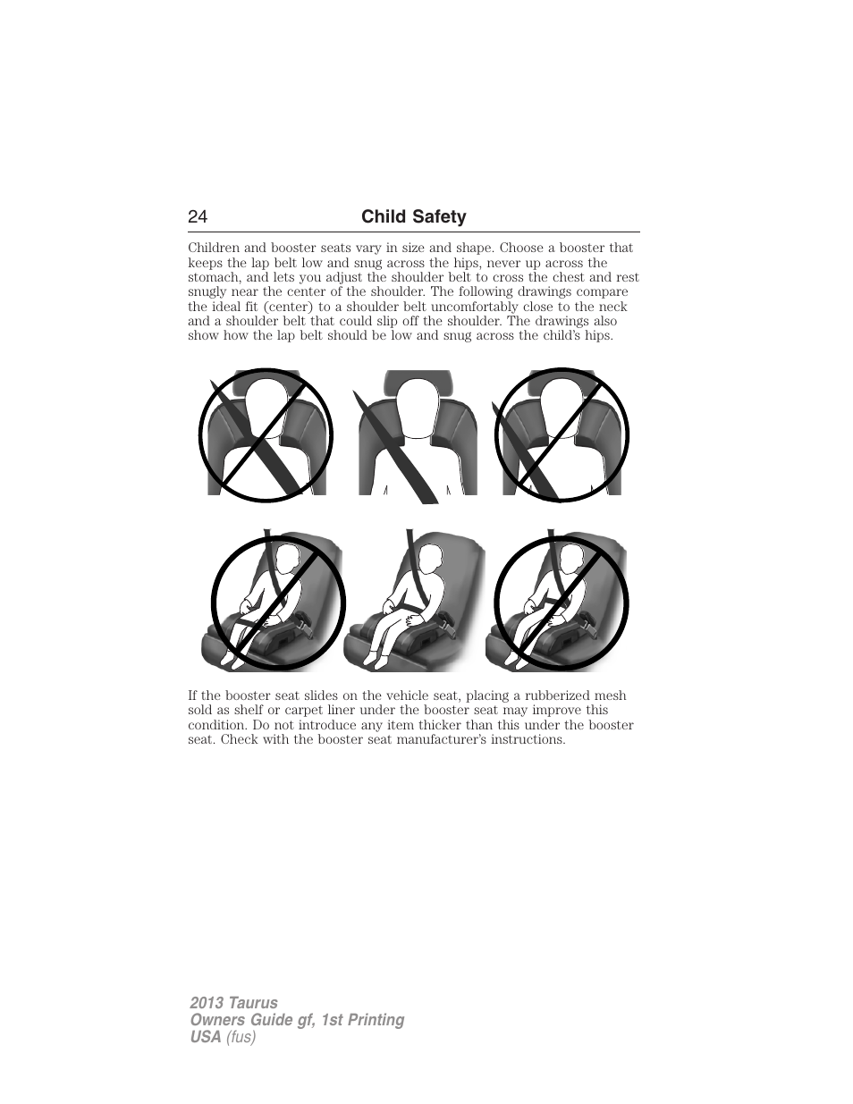 FORD 2013 Taurus v.1 User Manual | Page 24 / 541