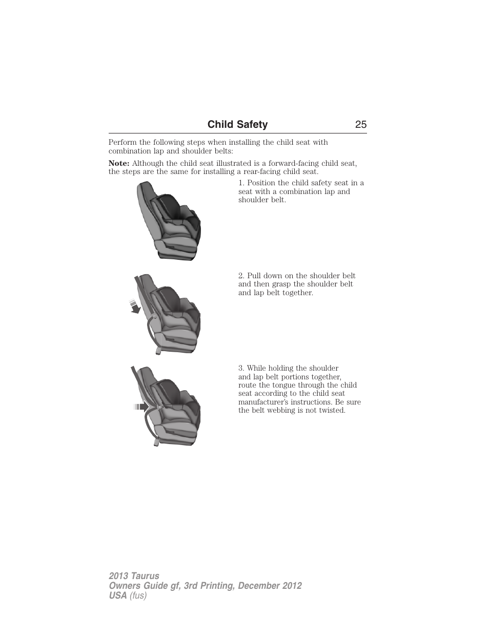 FORD 2013 Taurus v.3 User Manual | Page 26 / 547