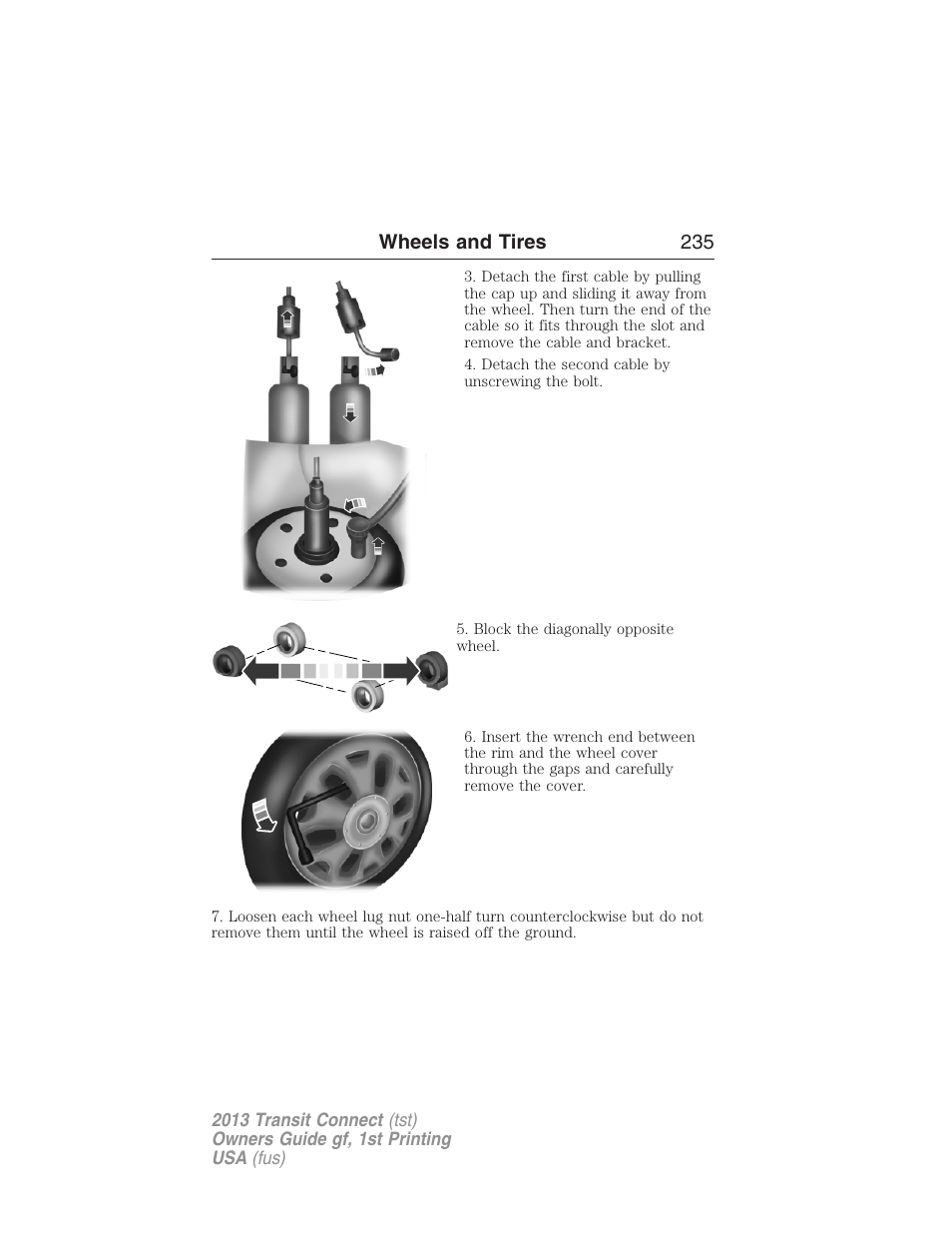 FORD 2013 Transit Connect v.1 User Manual | Page 236 / 317