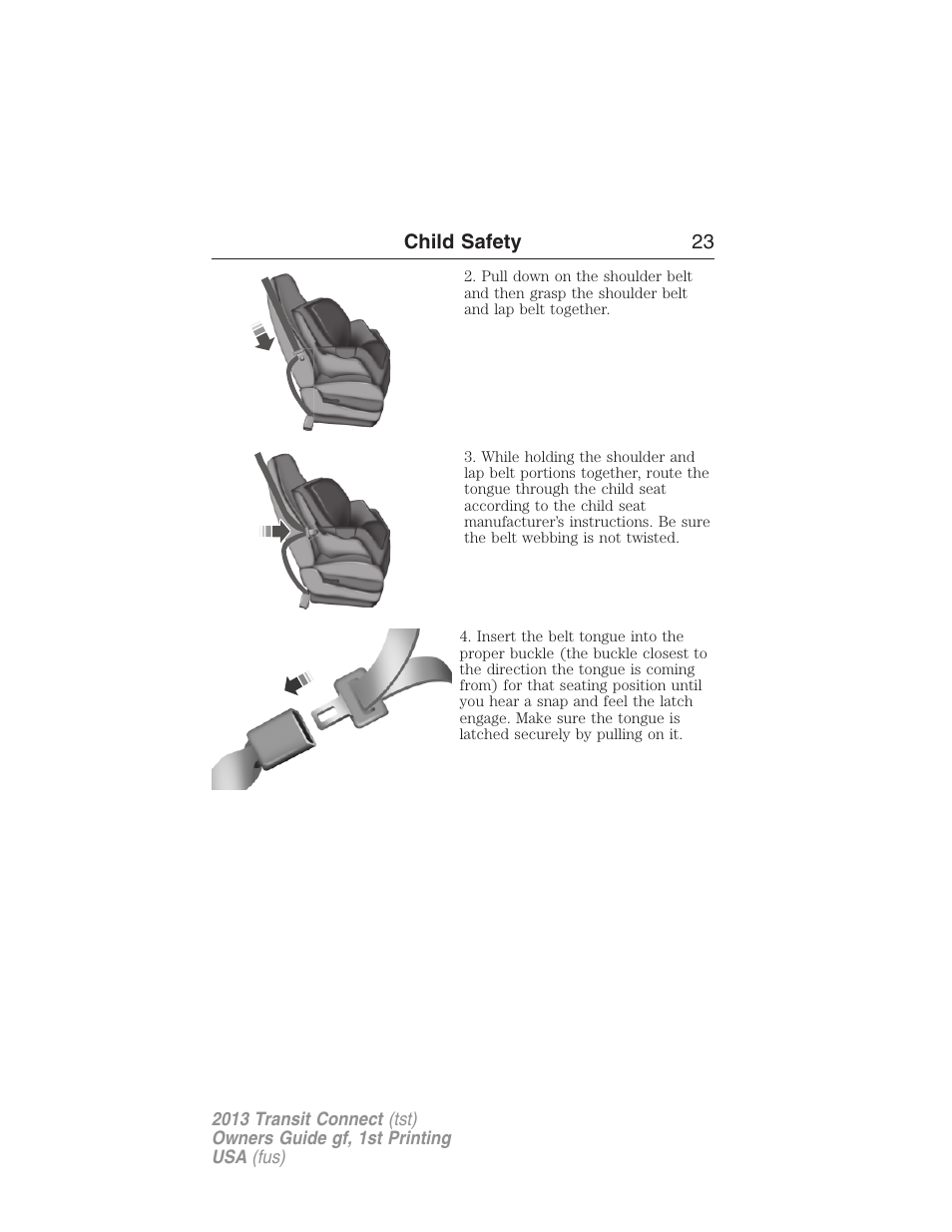 FORD 2013 Transit Connect v.1 User Manual | Page 24 / 317