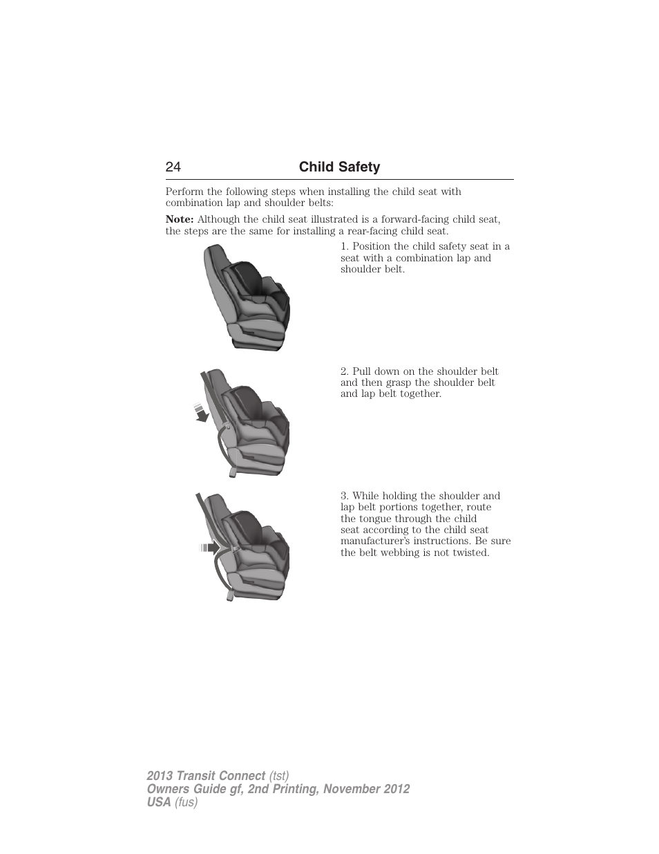 FORD 2013 Transit Connect v.2 User Manual | Page 25 / 321