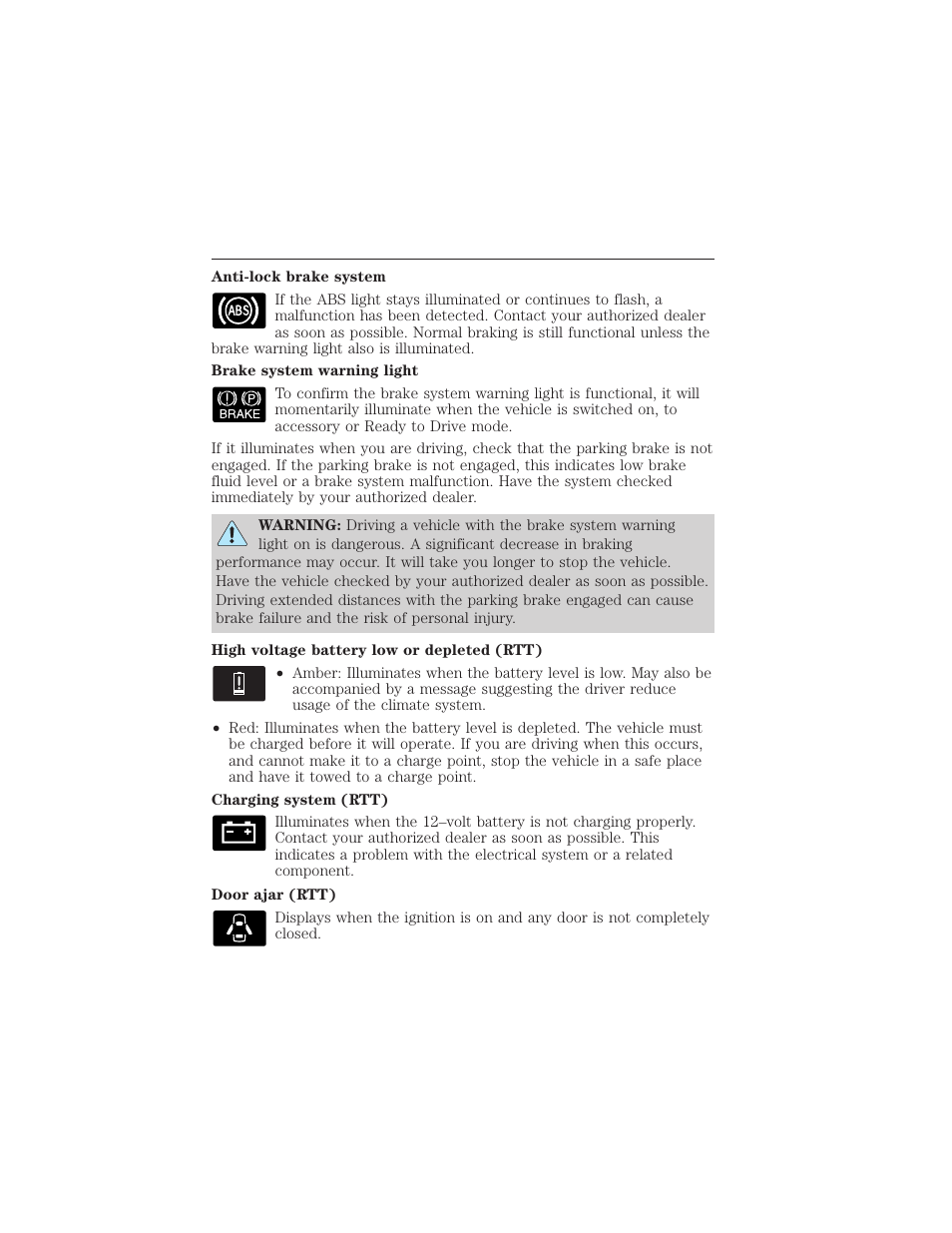 Instrument cluster 17 | FORD 2012 Focus Electric User Manual | Page 17 / 380