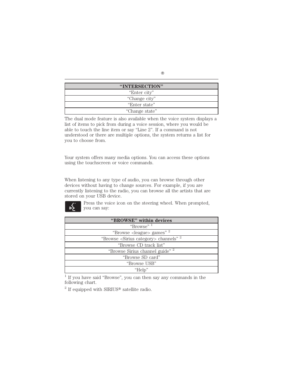 Entertainment, Browsing device content, Listening to music | Myford touch ா 61 | FORD 2012 Focus Electric User Manual | Page 61 / 380