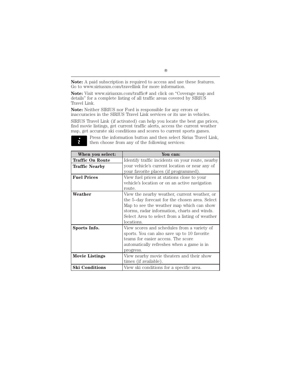 94 myford touch | FORD 2012 Focus Electric User Manual | Page 94 / 380